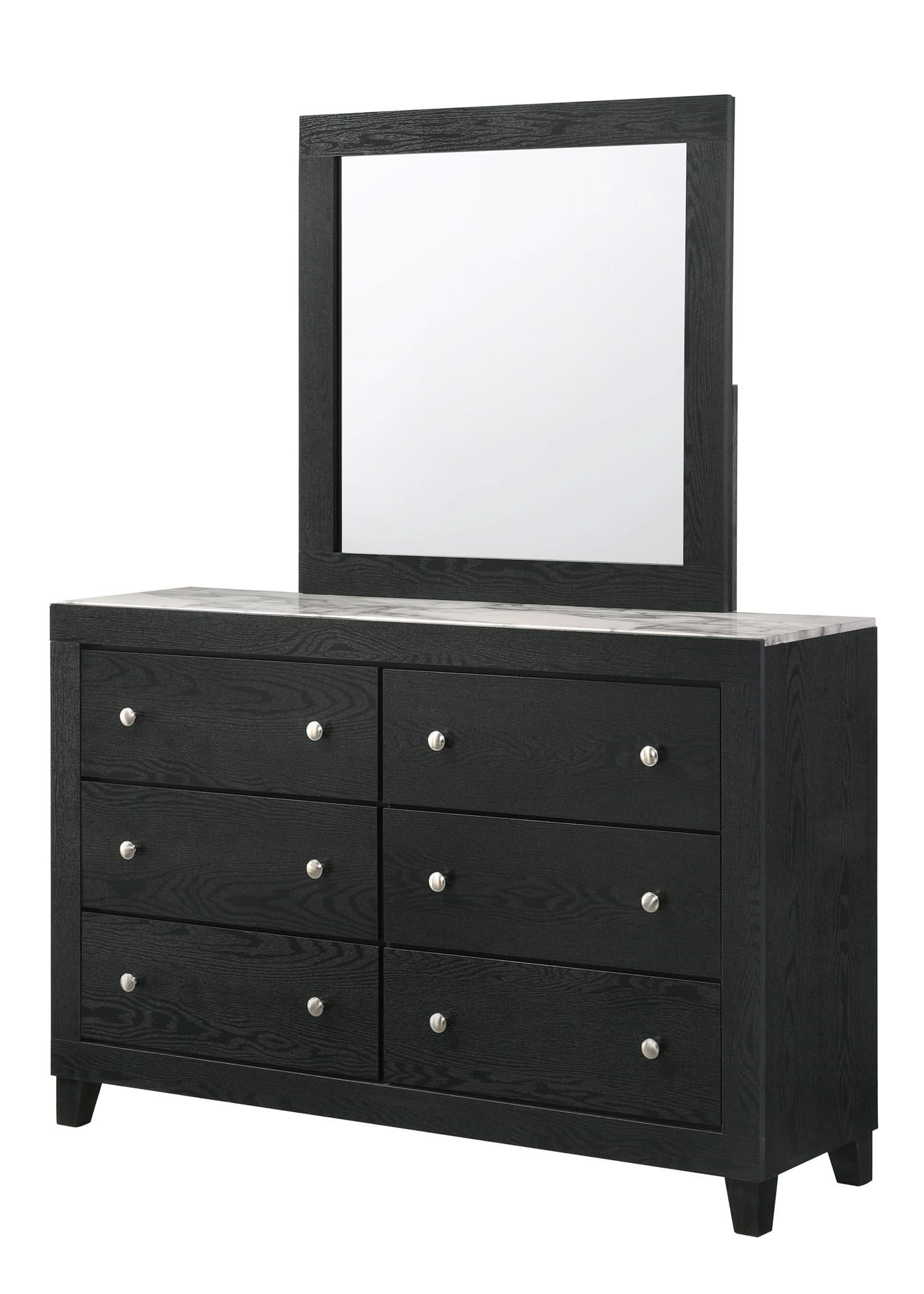 Cadence - Queen 5 Piece Bedroom Set - Black - Image 4