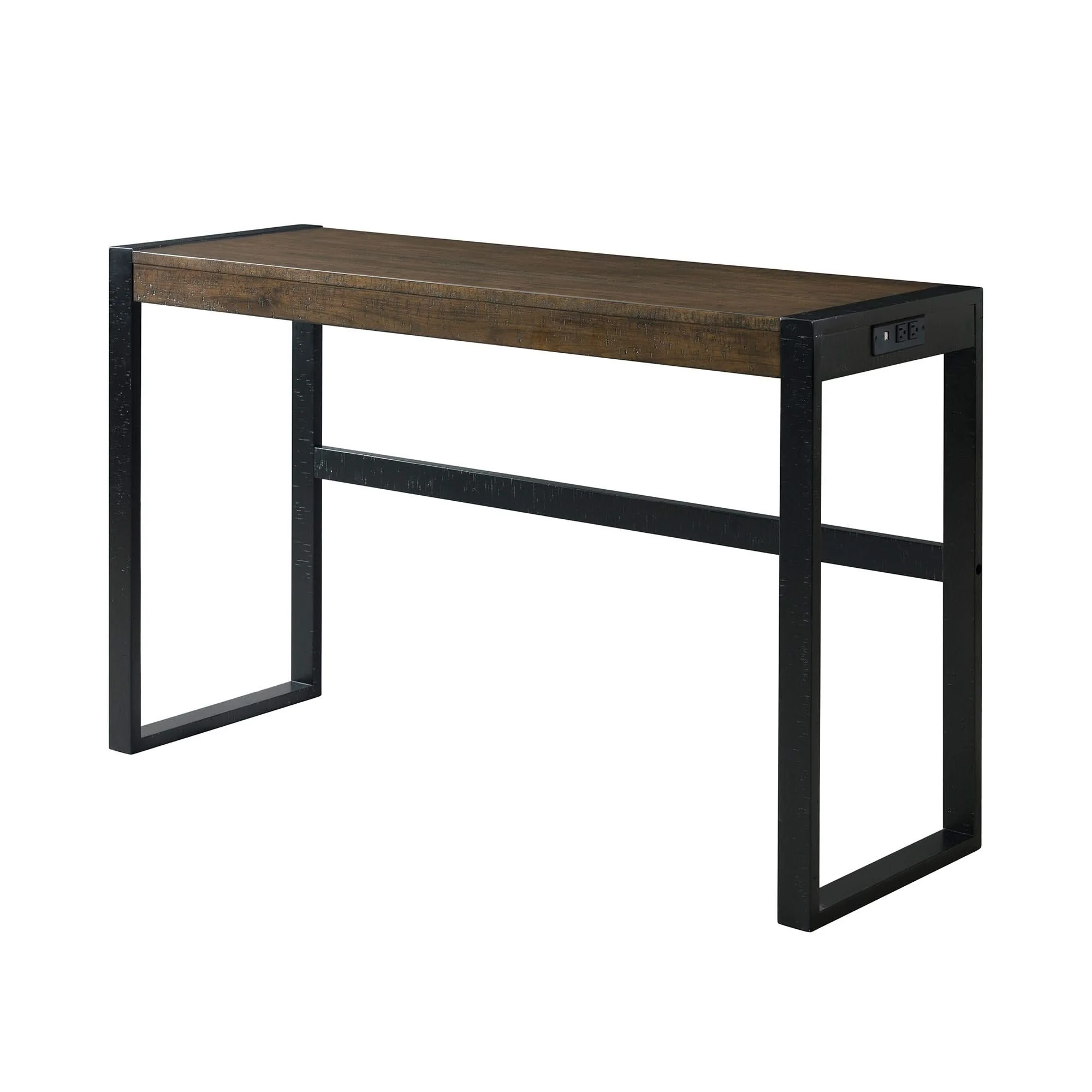Caesar - Multipurpose Bar Table Set - Dark Brown - Image 4