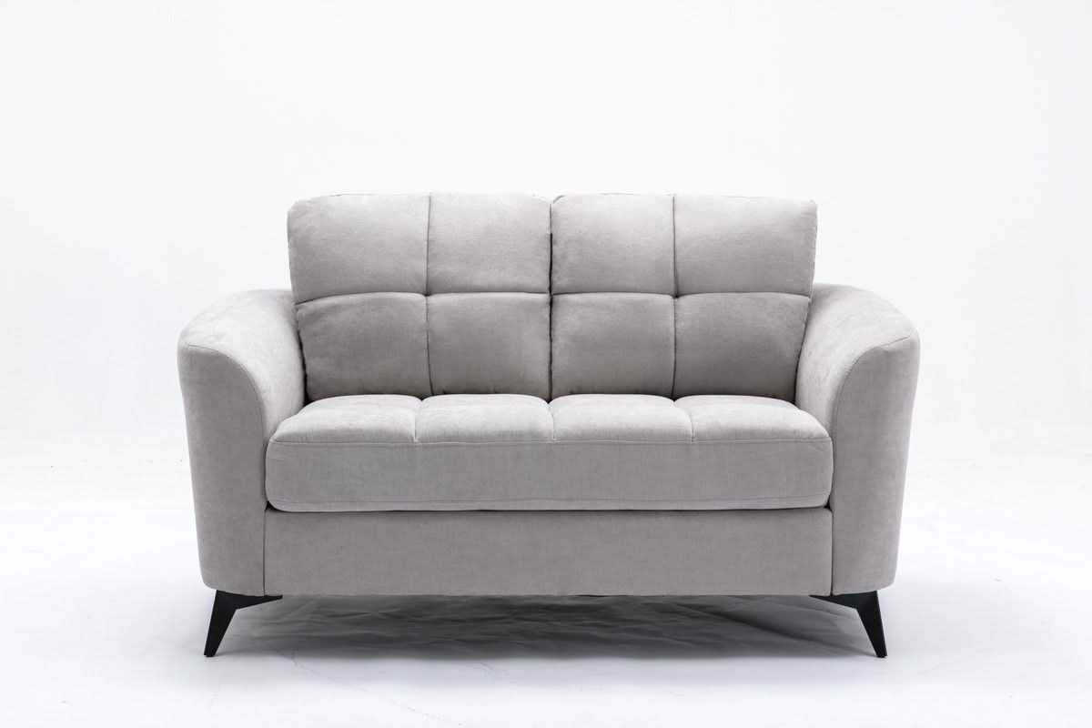 Callie - Woven Fabric Loveseat - Image 2