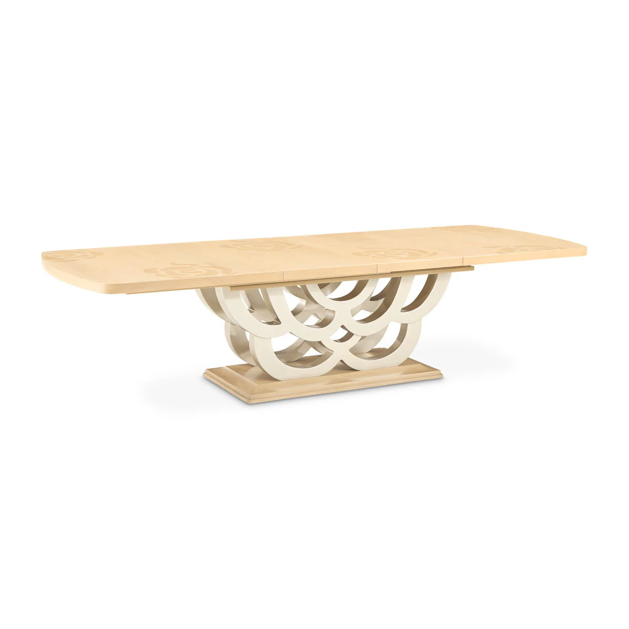 Camellia Field - Rectangular Pedestal Dining Table