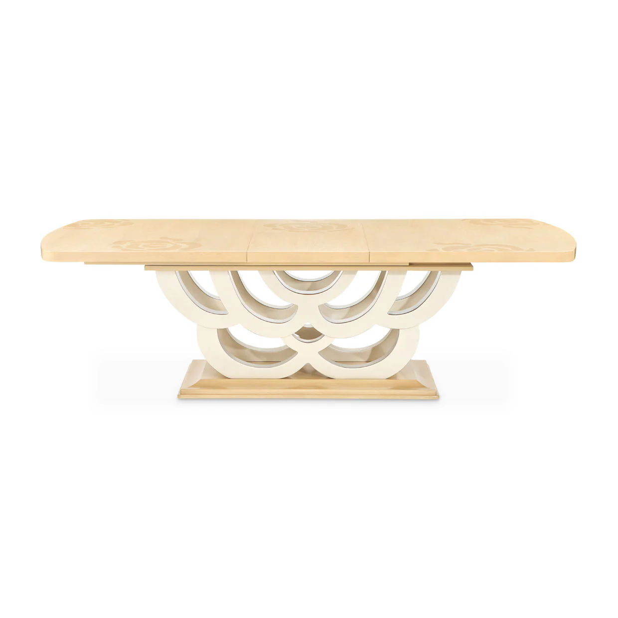 Camellia Field - Rectangular Pedestal Dining Table - Image 4