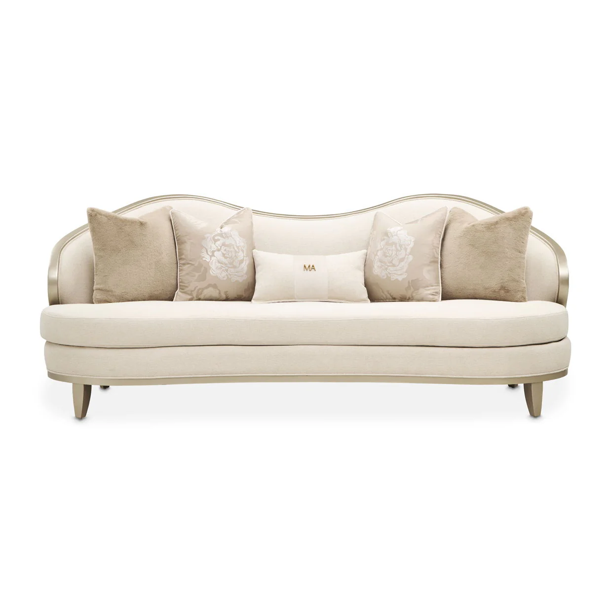 Camellia Field - Sofa - Cornsilk / Caramel - Image 4