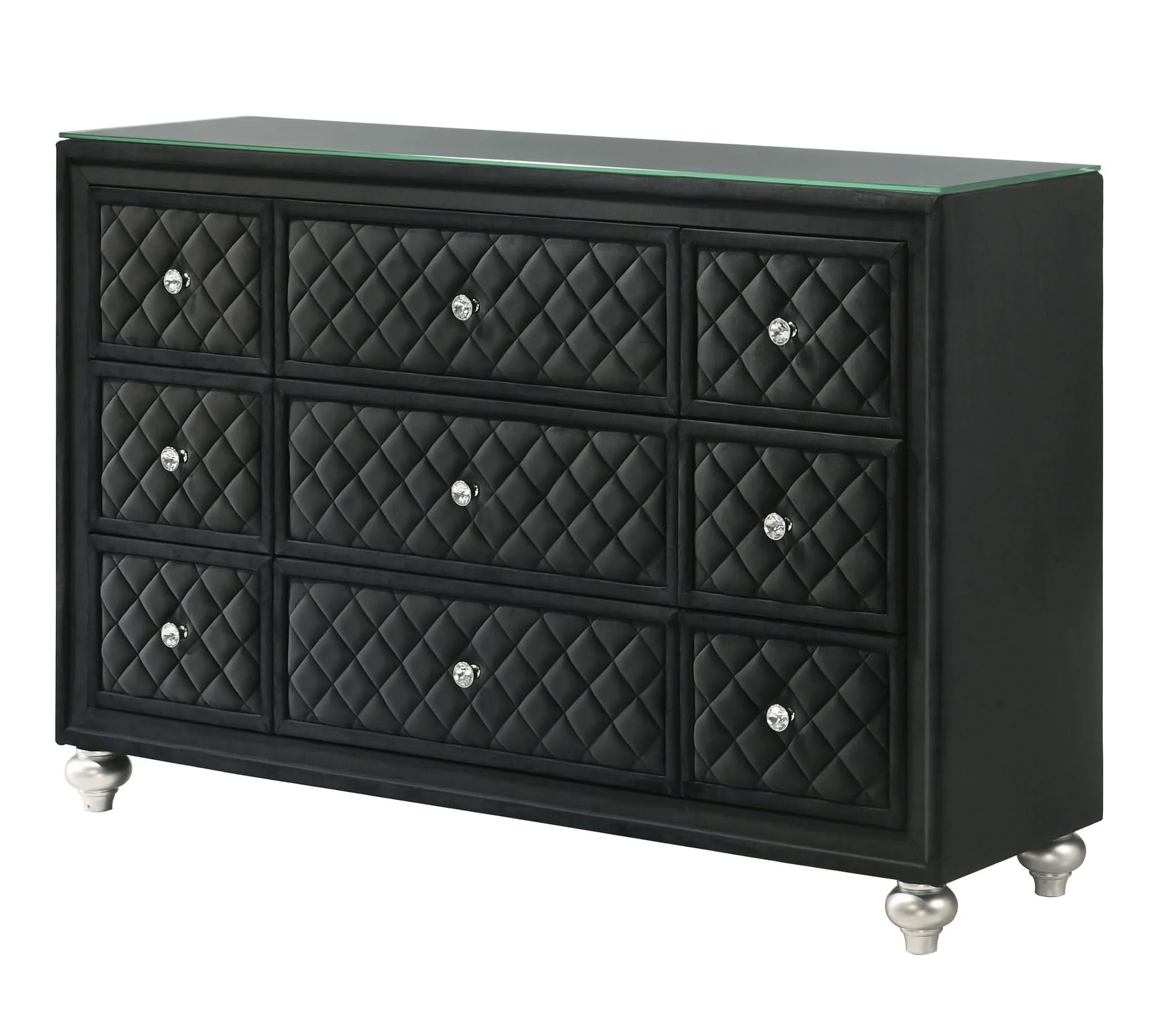 Cameo - Dresser & Mirror - Black - Image 2