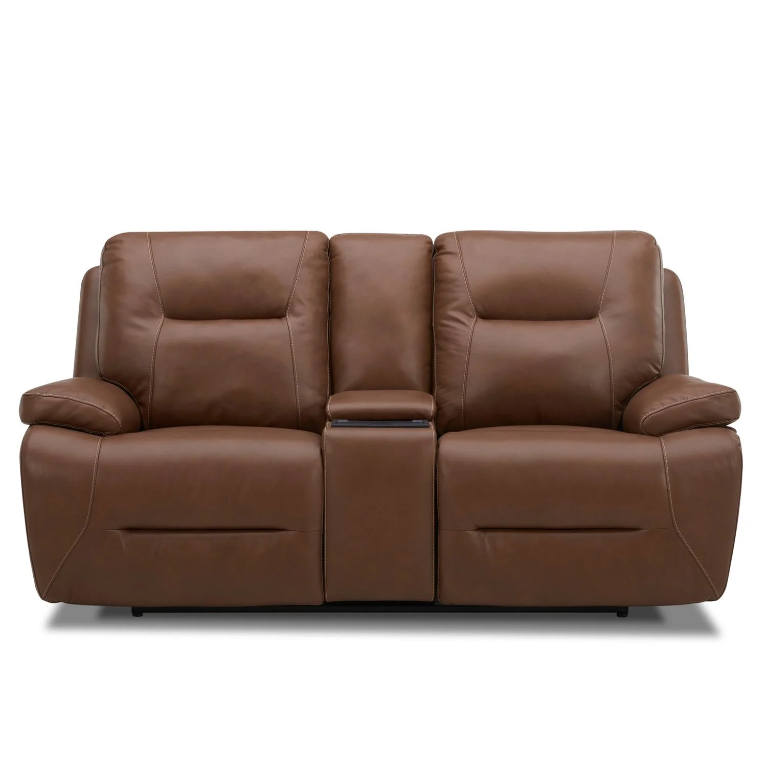 Cameron - Loveseat With Console P3 & ZG - Dakota Saddle - Image 3