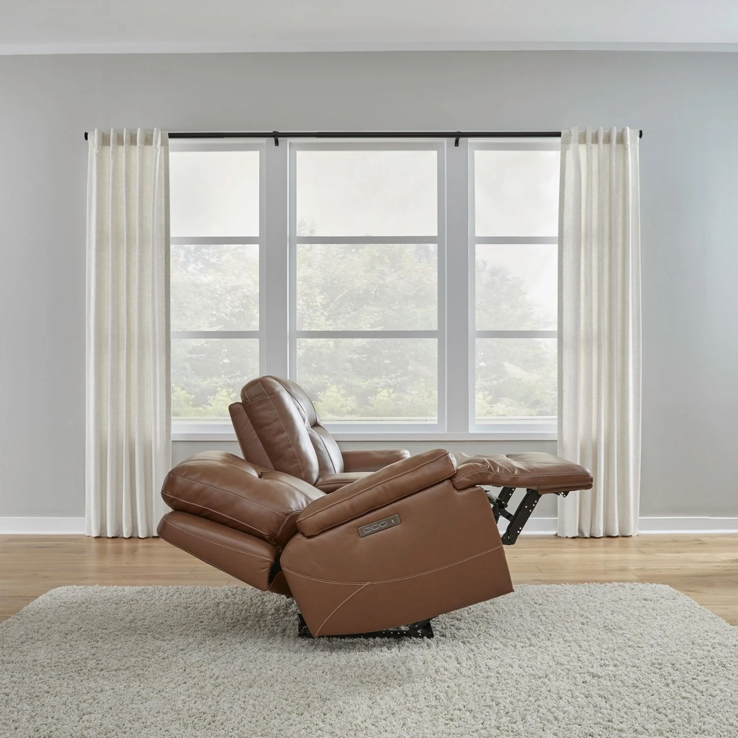 Cameron - Loveseat With Console P3 & ZG - Dakota Saddle - Image 4