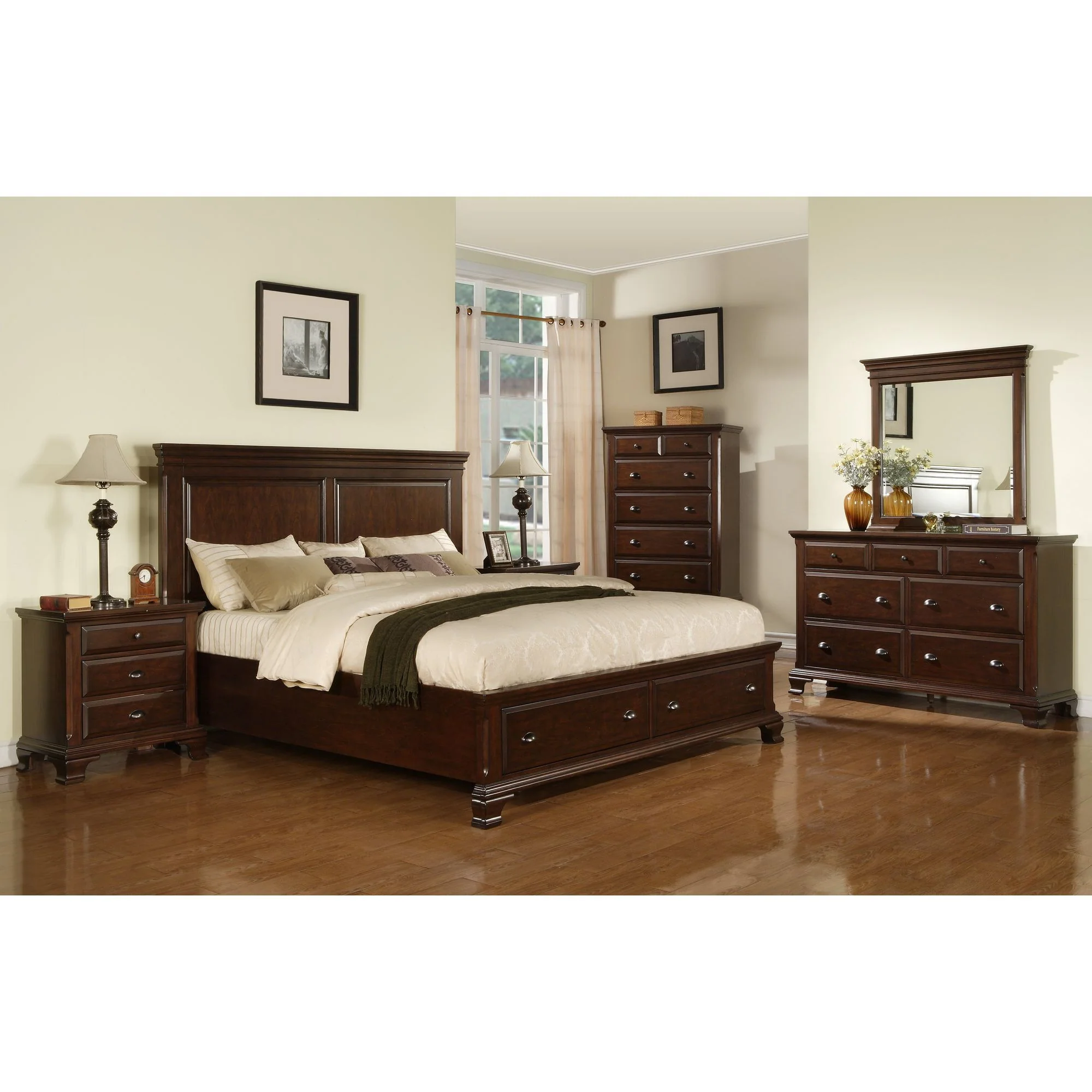 Canton - Nightstand - Cherry - Image 3