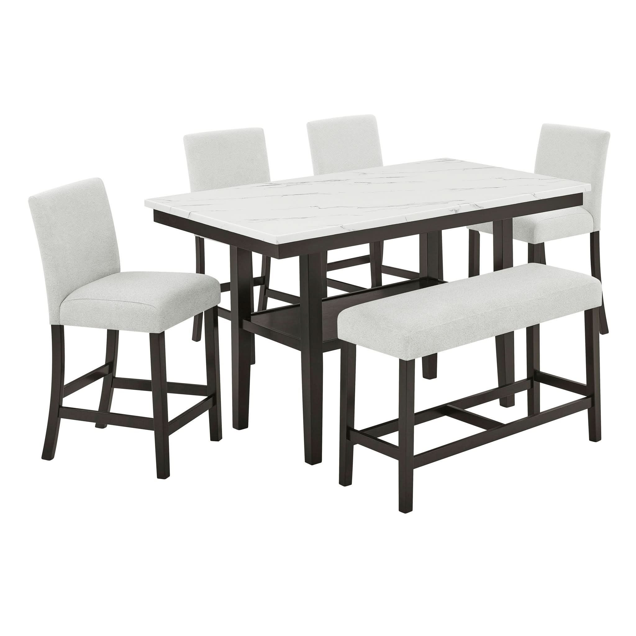 Carissa - Rectangle Counter Dining Set - Image 3