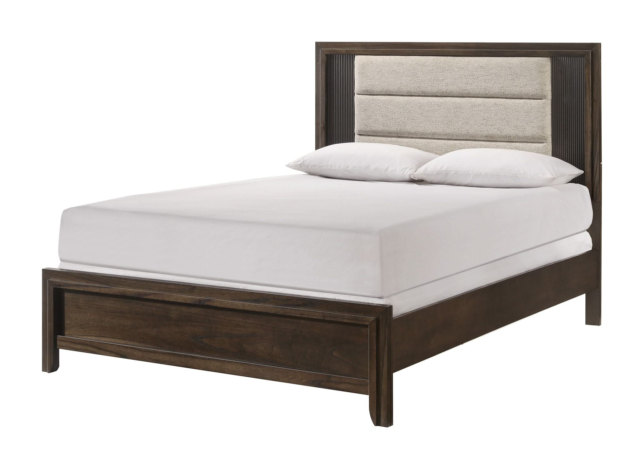 Carlton - King 4 Piece Bedroom Set - Brown - Image 4
