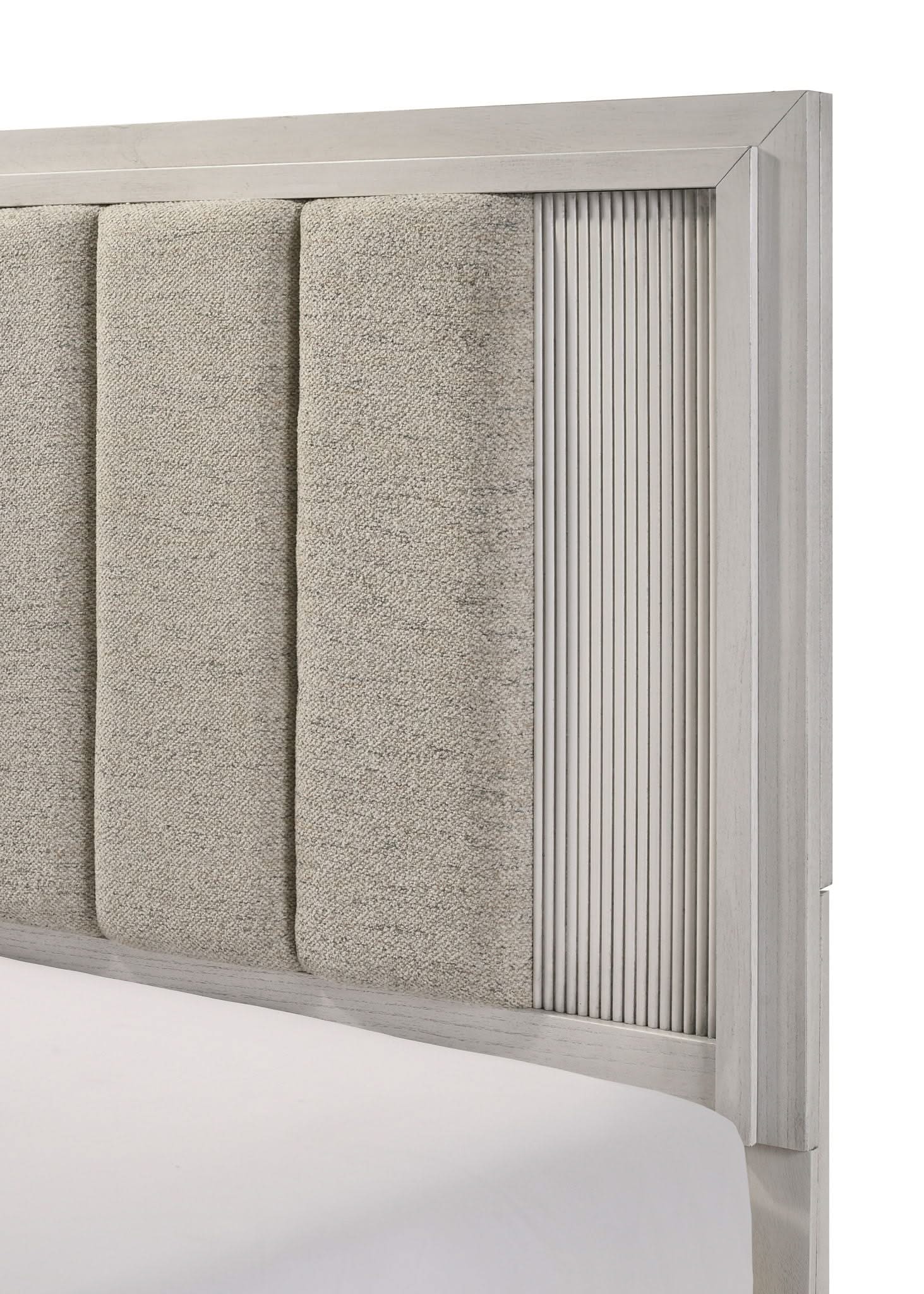 Carlton - Queen Bed - White Mist - Image 2