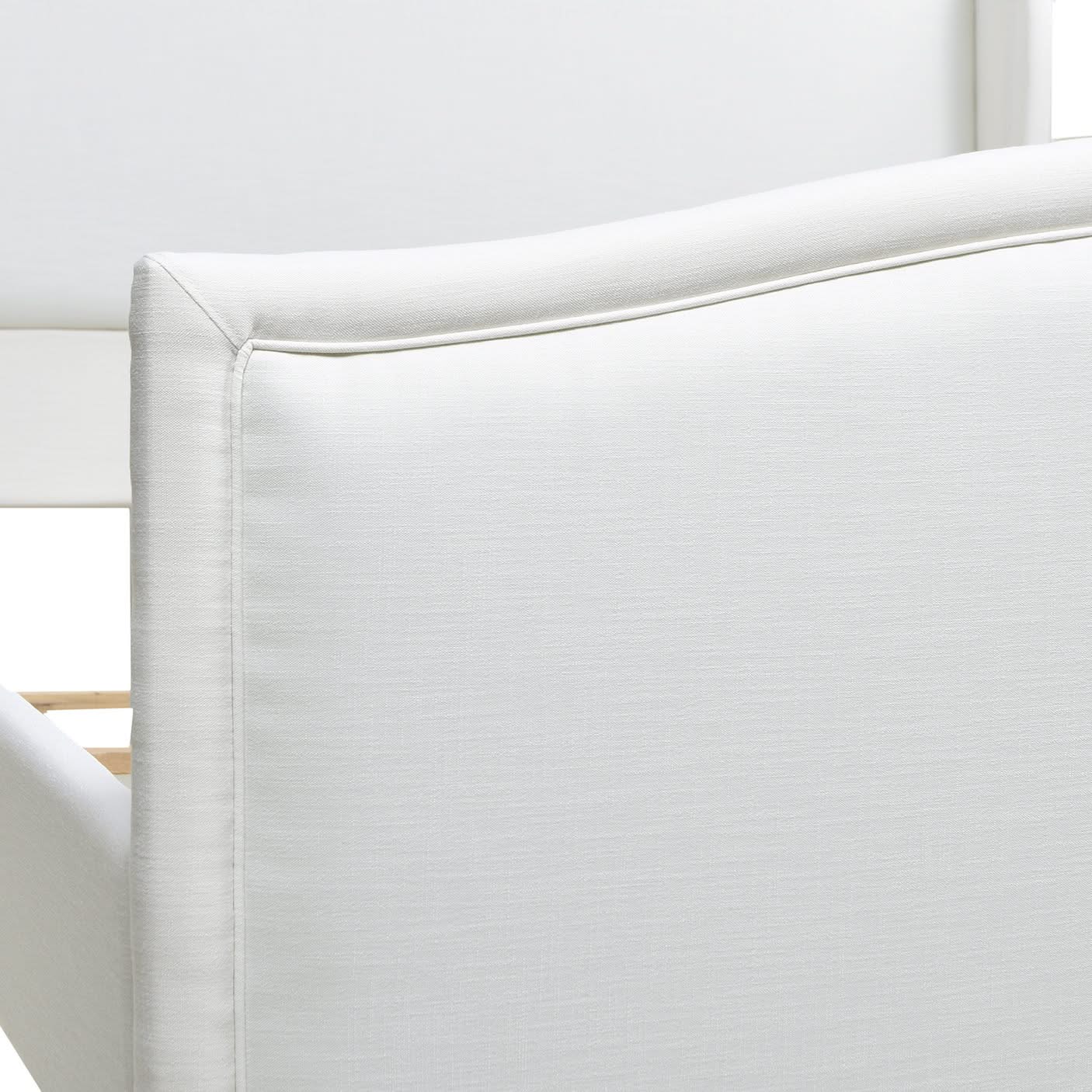 Carmen - Upholstered Wingback Panel Bed Frame - Image 3