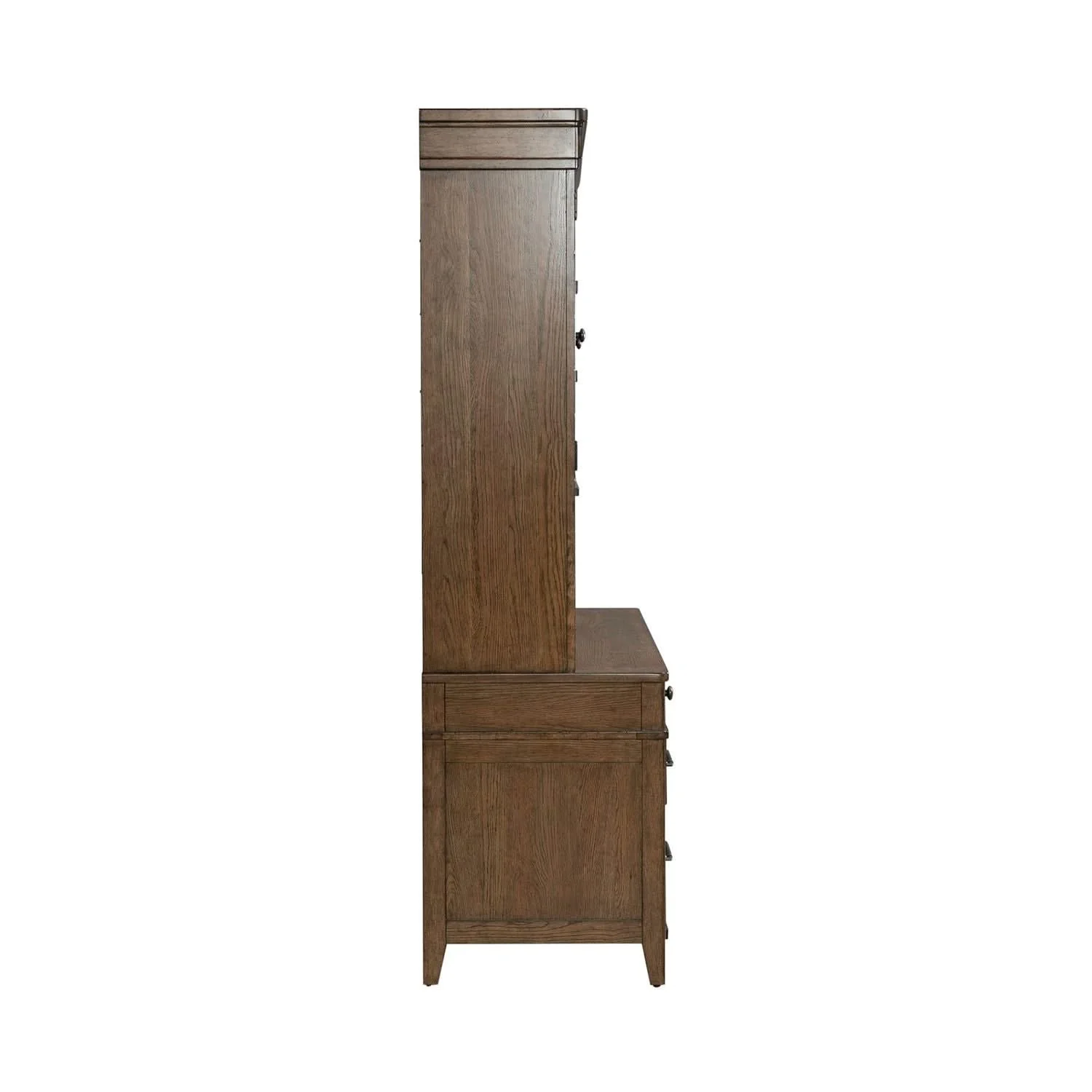 Carolina Park - Credenza & Hutch - Amber Brown - Image 4