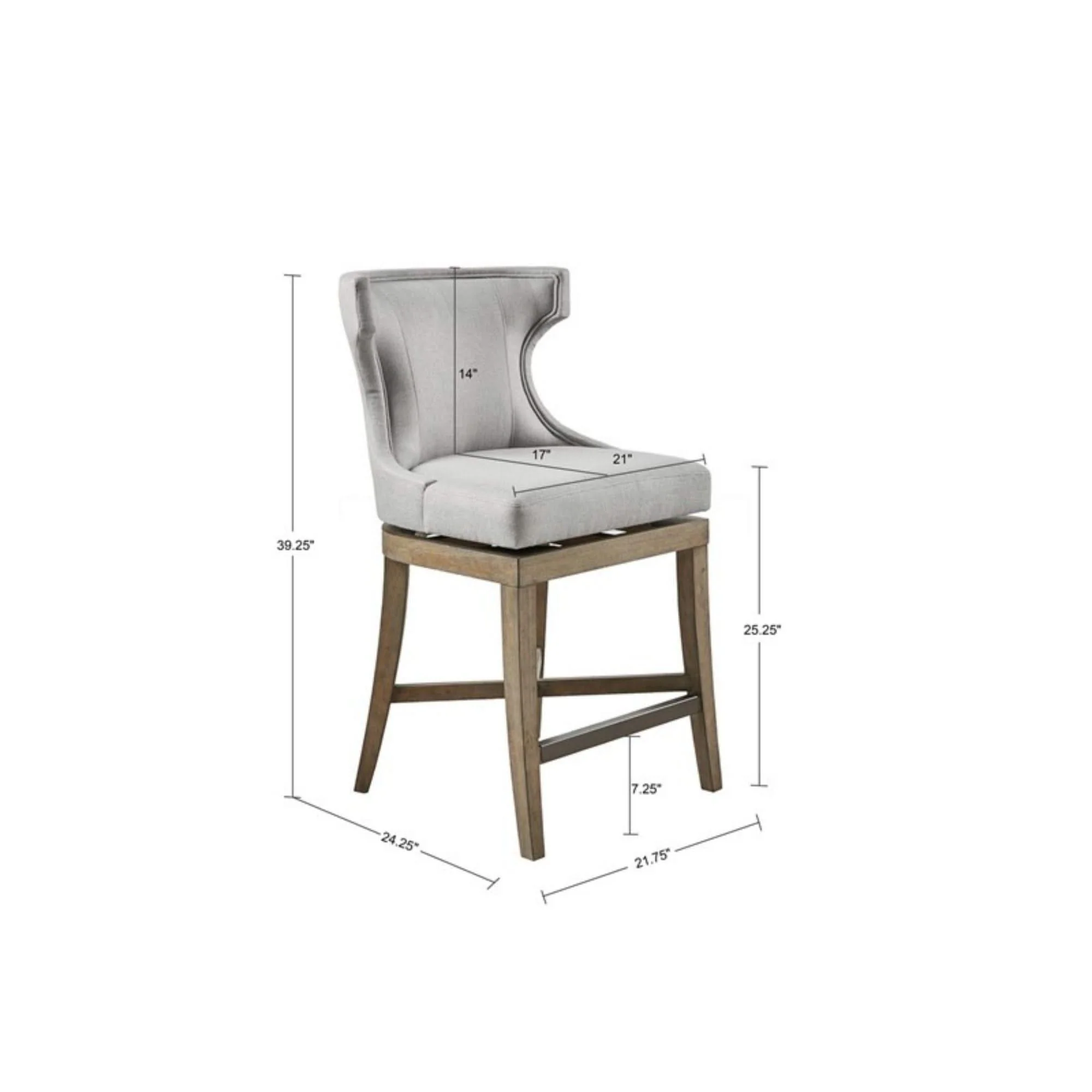 Carson - Counter Stool With Swivel Seat - Image 10