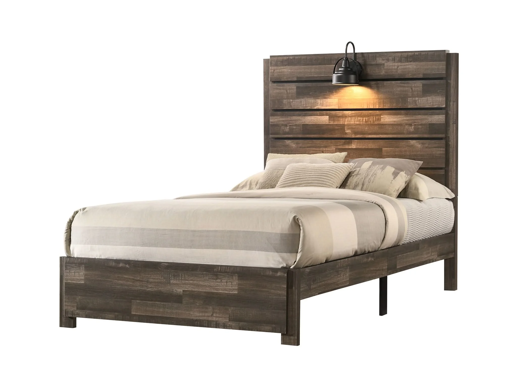 Carter - Full 5 Piece Bedroom Set - Brown - Image 3