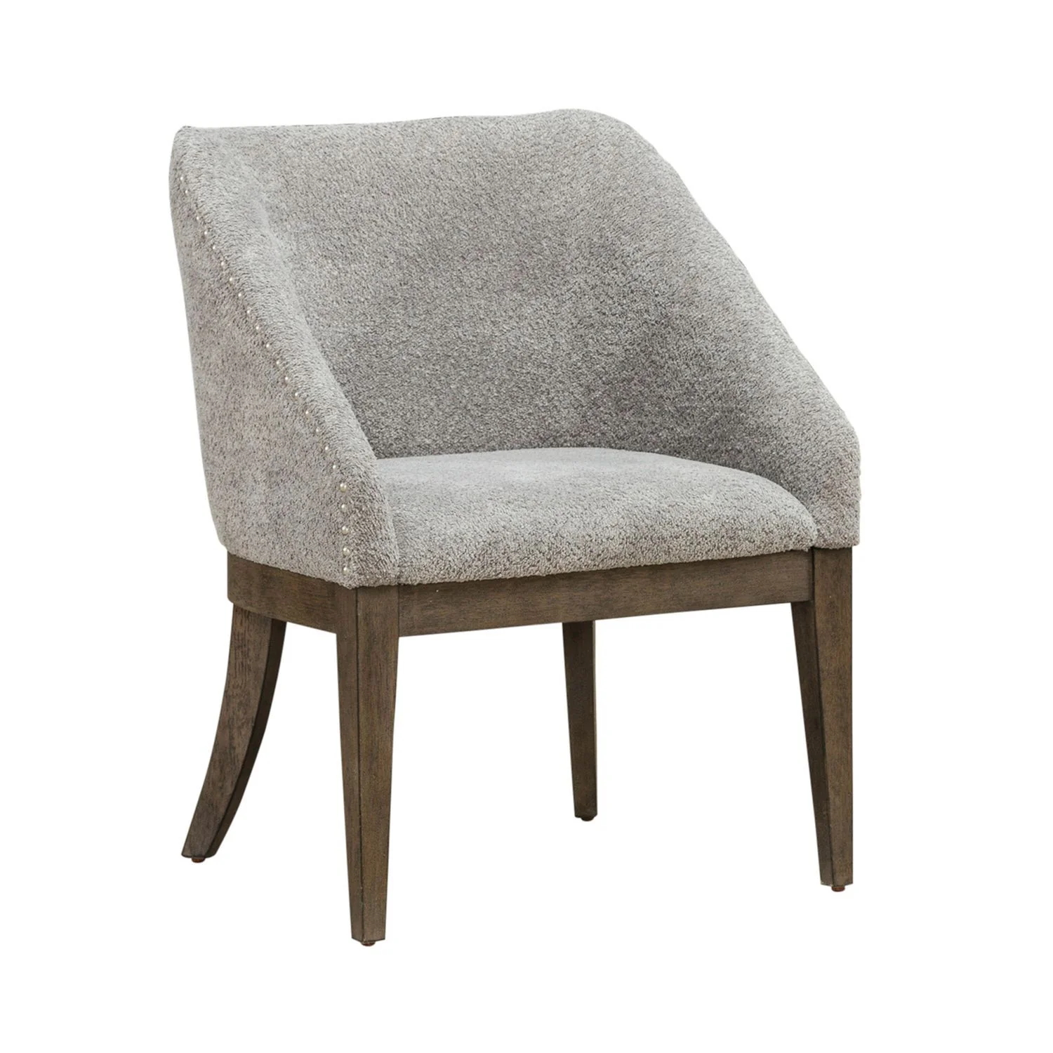 Cascade Falls - Upholstered Side Chair - Satin Espresso - Image 2