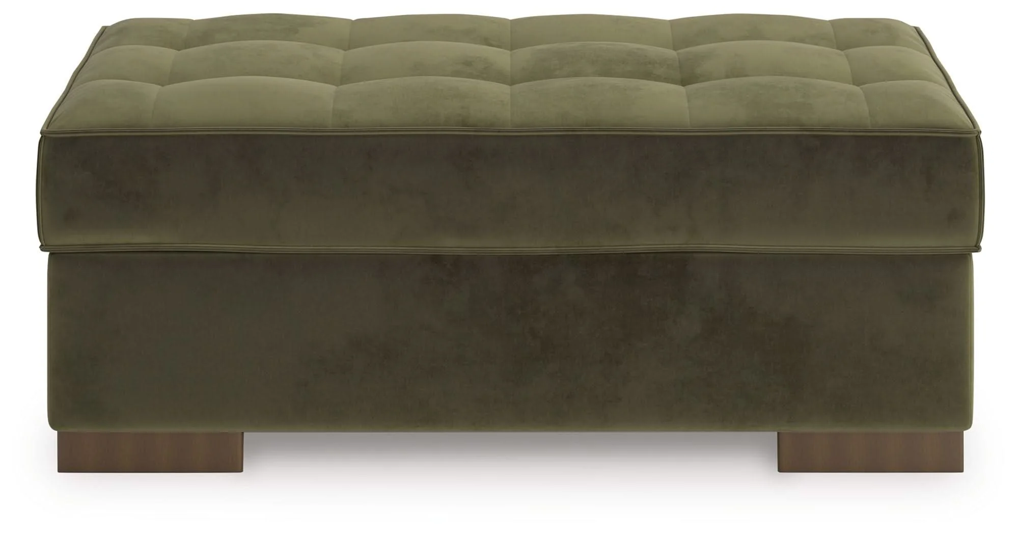 Caspian-Town - Oversized Accent Ottoman - Olive - Image 2