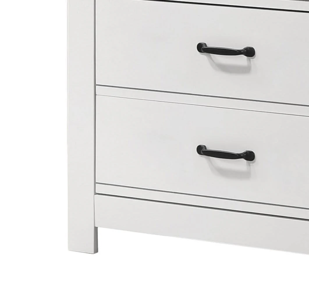 Cassini - 5 Drawer Chest - White - Image 4
