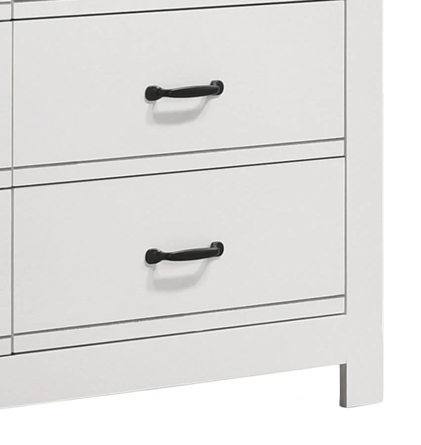 Cassini - 6 Drawer Dresser - White - Image 4