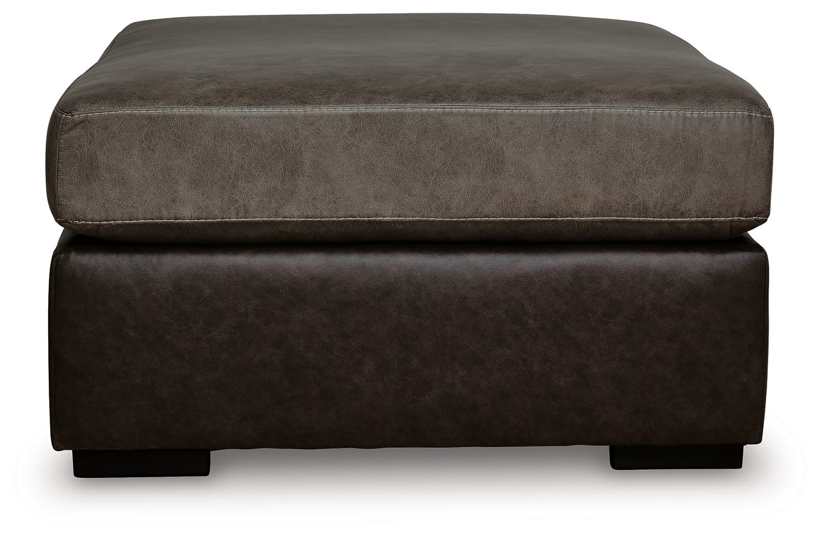 Castille Way - Oversized Accent Ottoman - Fossil - Image 2