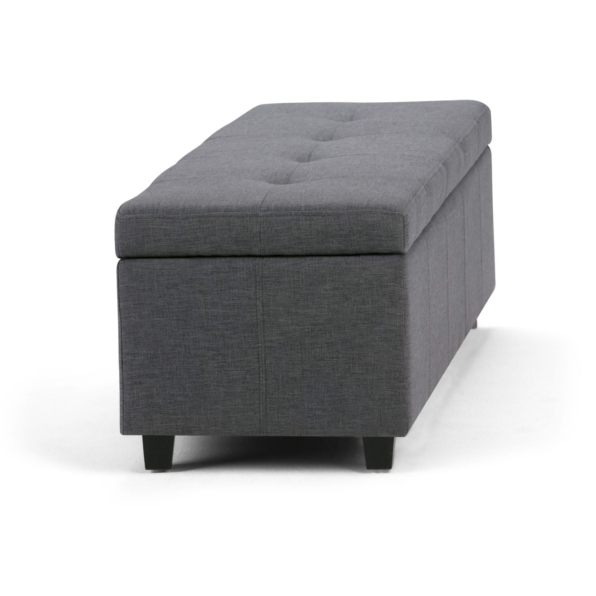 Castleford - Contemporary Storage Ottoman - Image 3