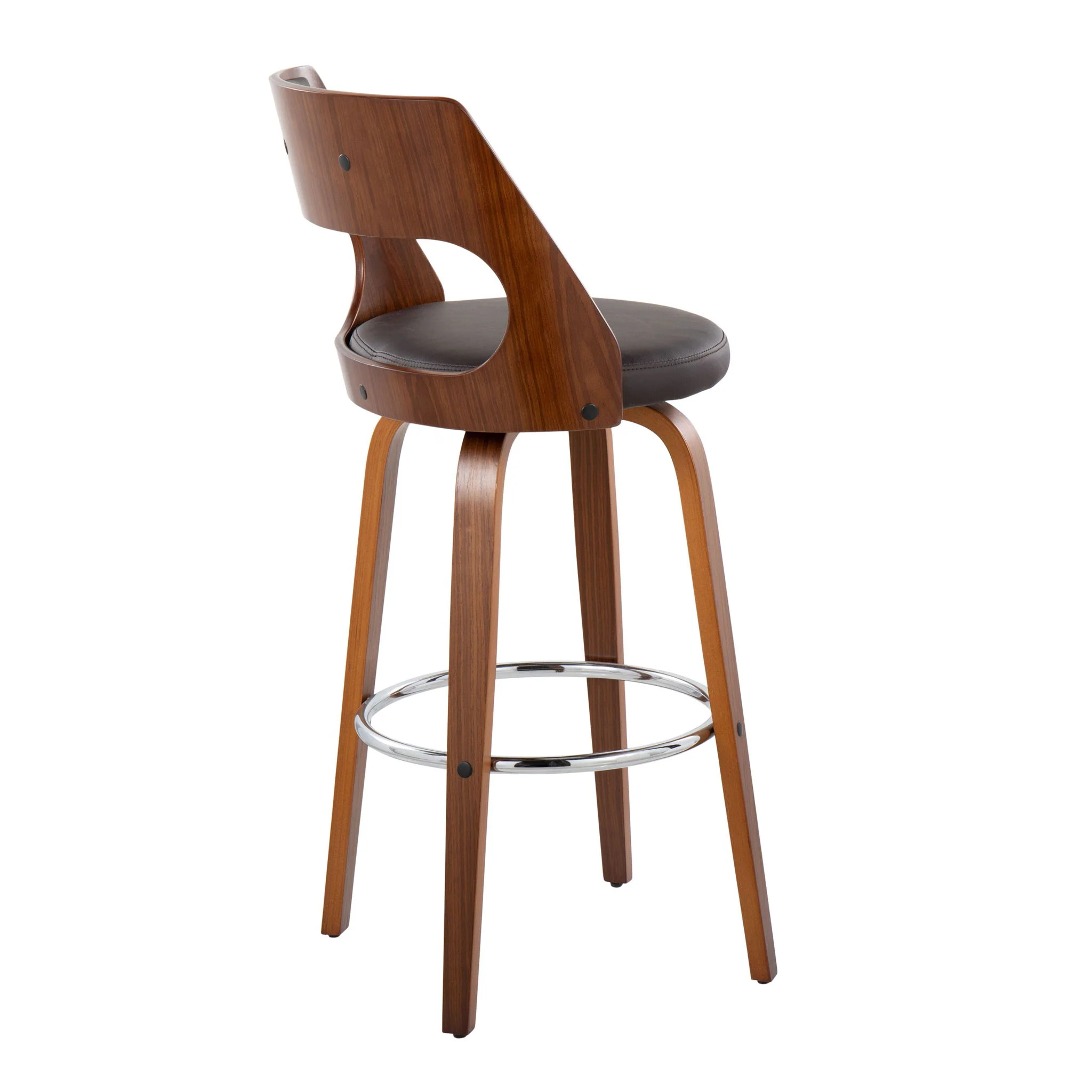 Cecina - Mid-Century Modern Barstool With Swivel (Set of 2) - Image 5