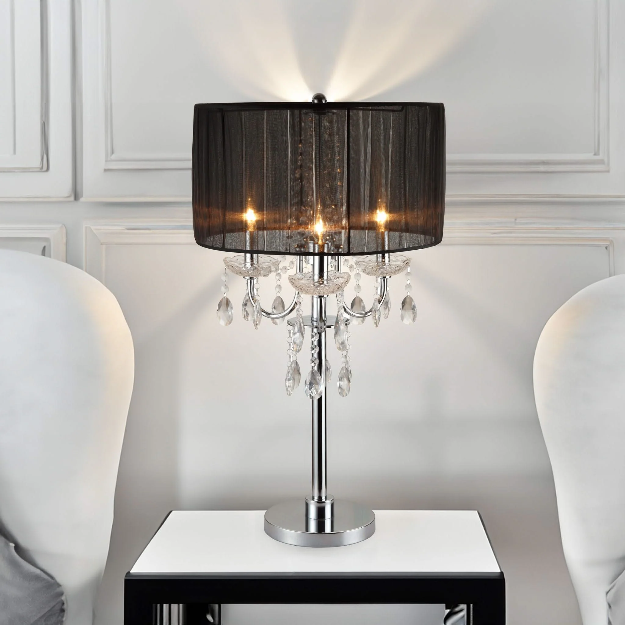 Chandelier - Table Touch Lamp - Black - Image 2