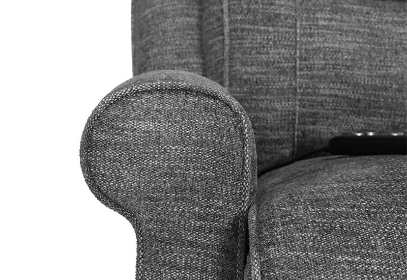 Charles Gray Lift Chair with Heat & Massage - Image 4