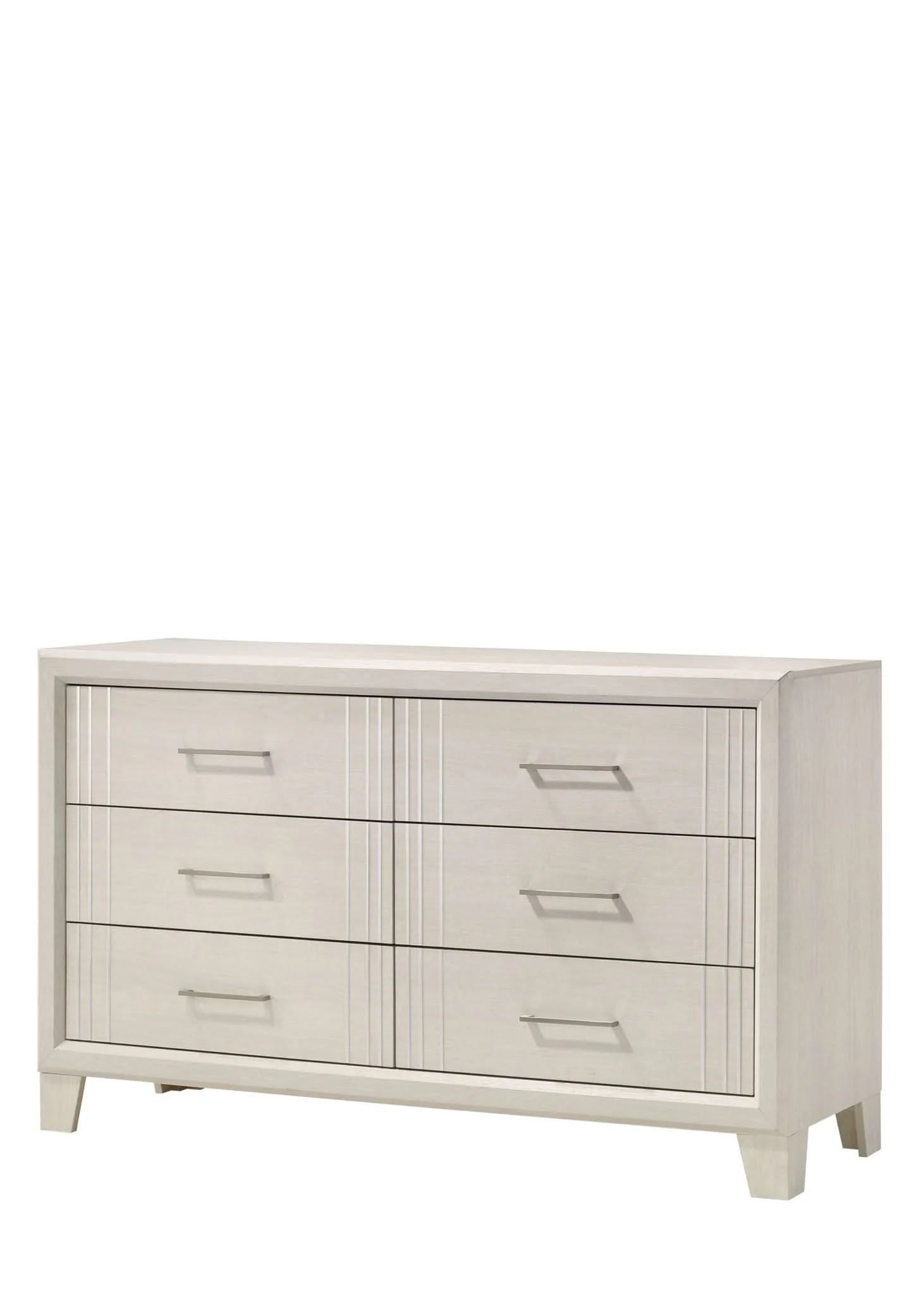 Charlie - Queen 5 Piece Bedroom Set - White - Image 4