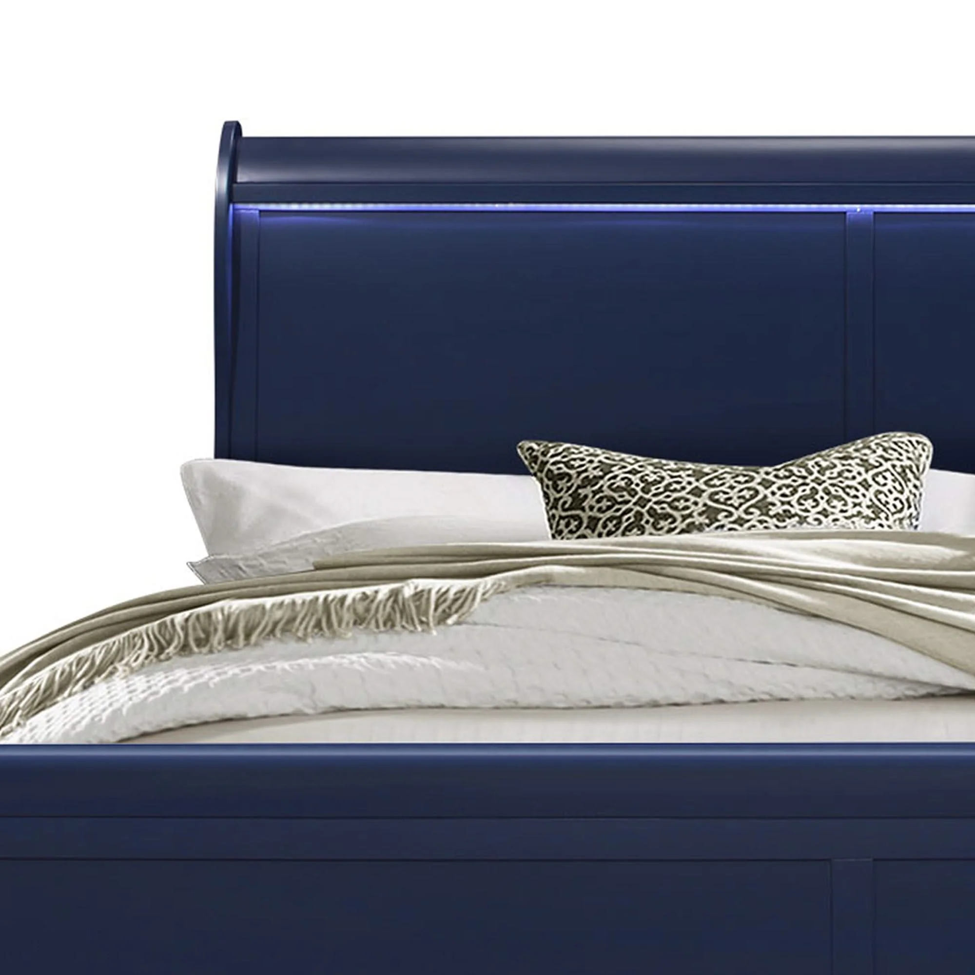 Charlston - 5 Piece Bedroom Set With LED Headboard - Image 11