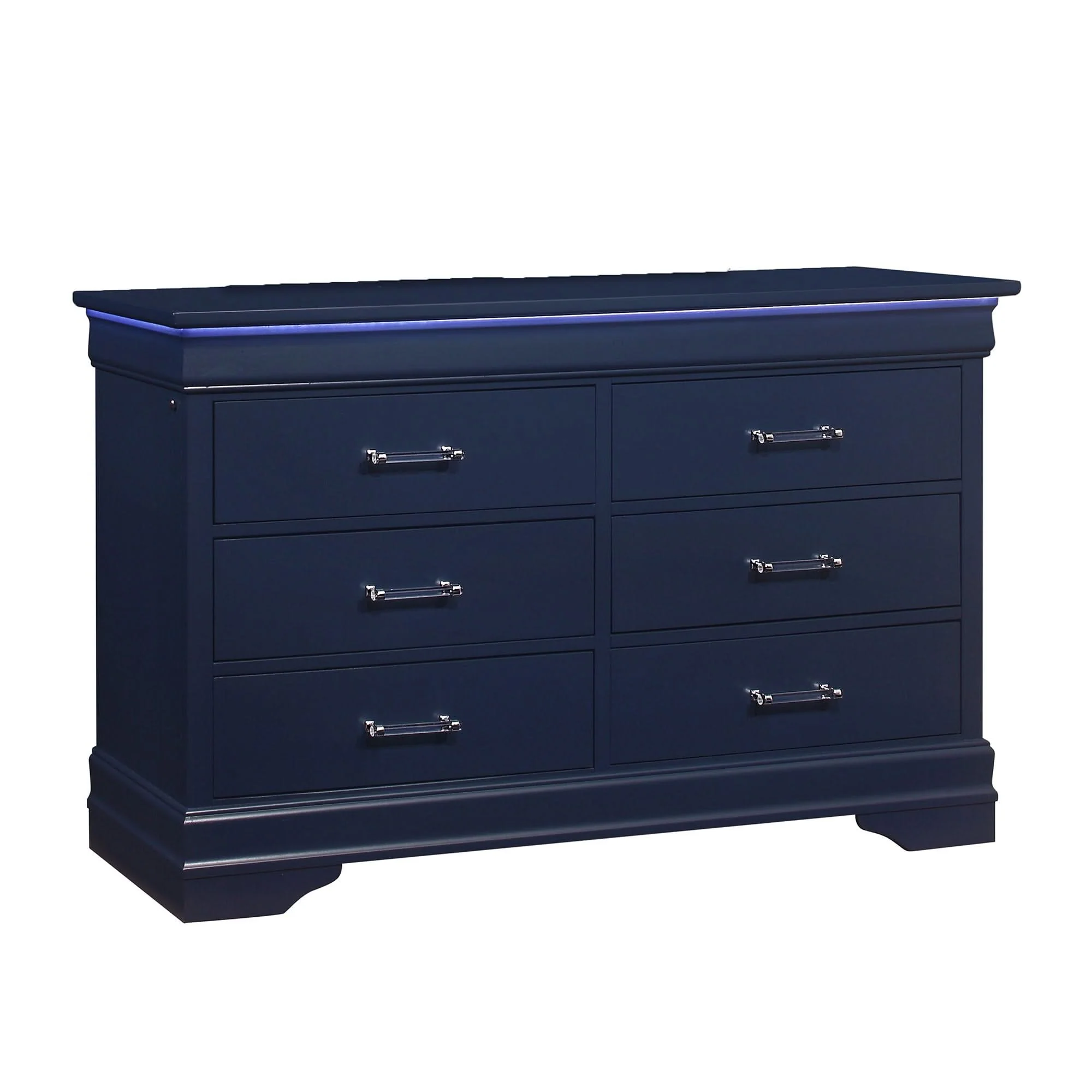Charlston - 5 Piece Bedroom Set With LED Headboard - Image 16