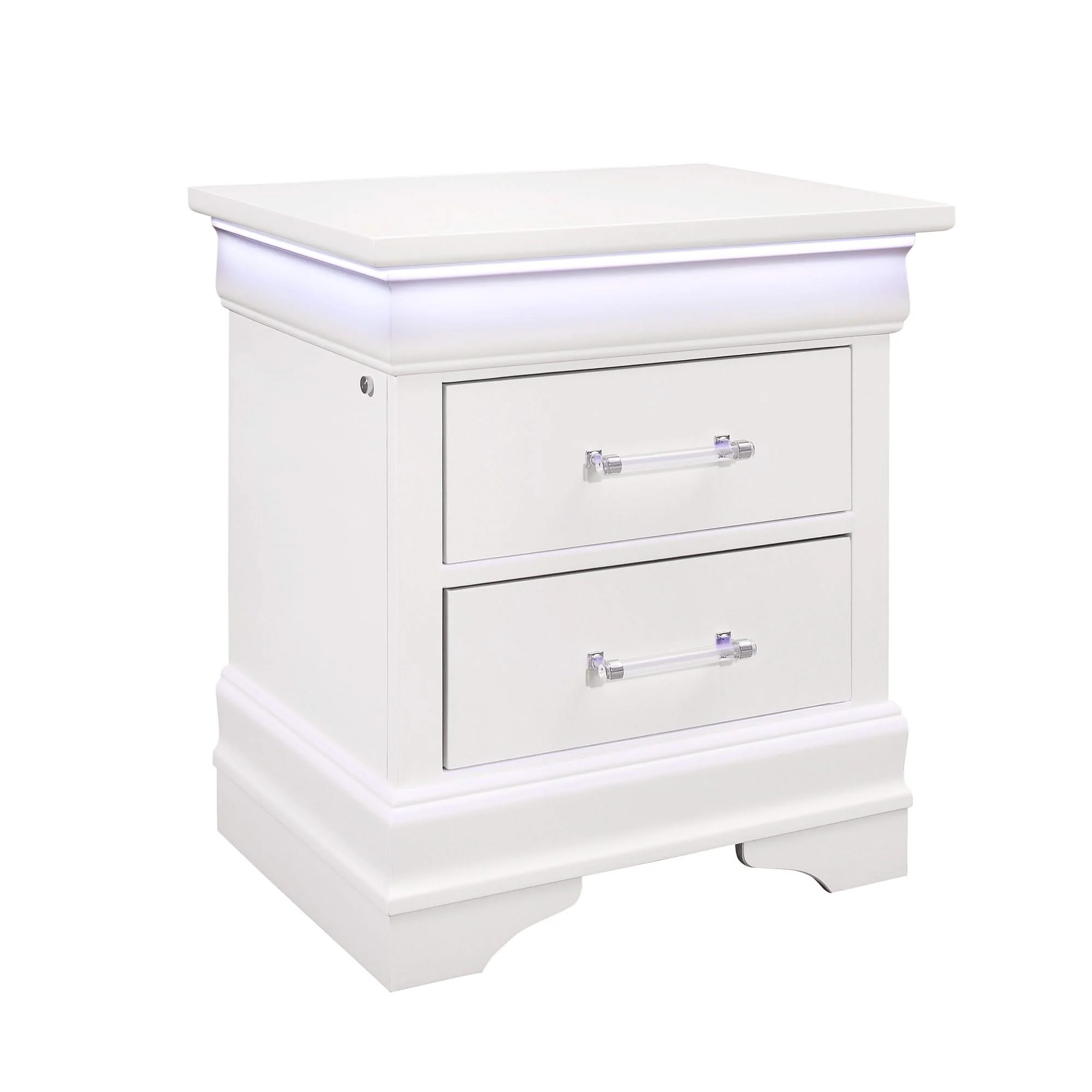 Charlston - 5 Piece Bedroom Set With LED Headboard - Image 9