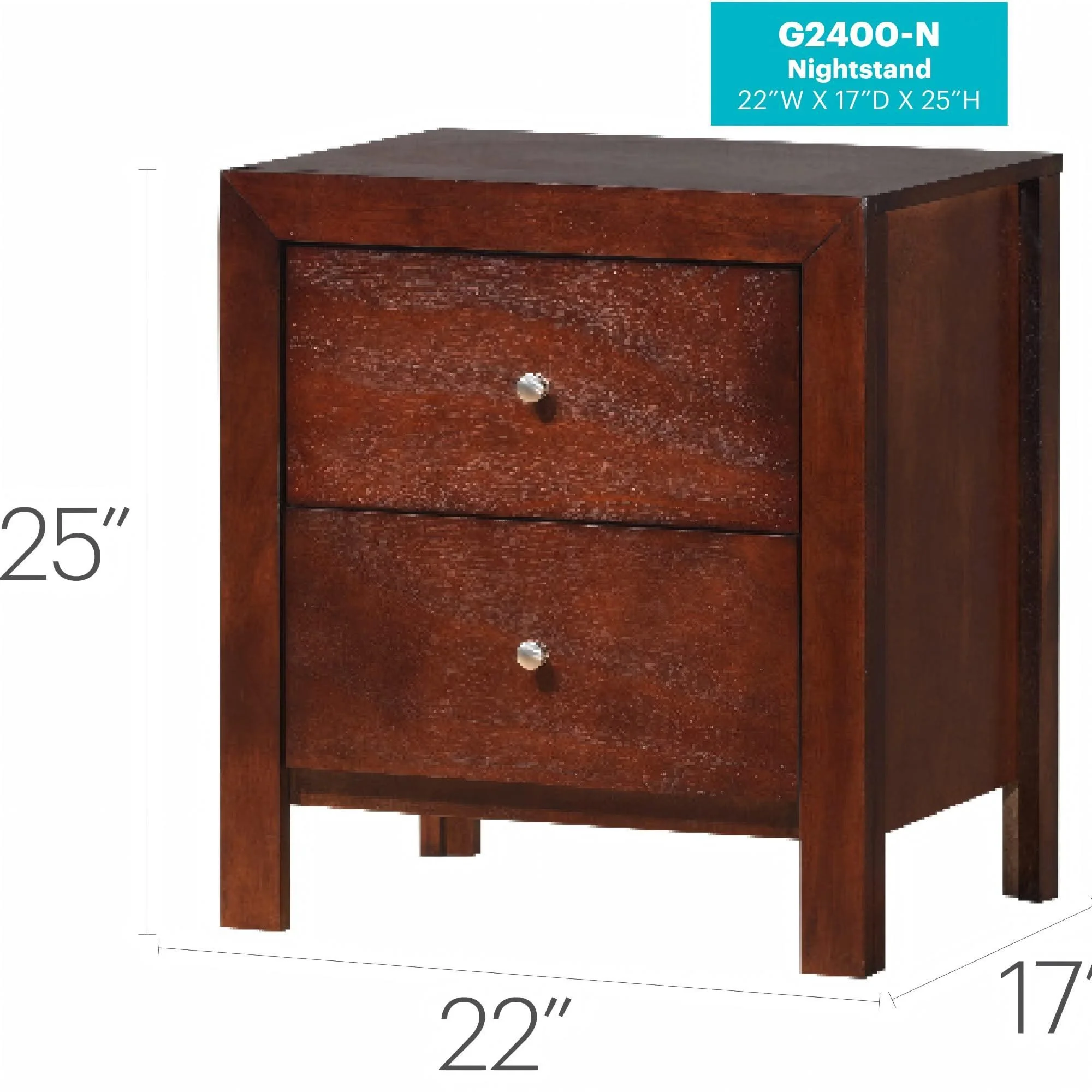 Charming Nightstand With Drawers - Image 11
