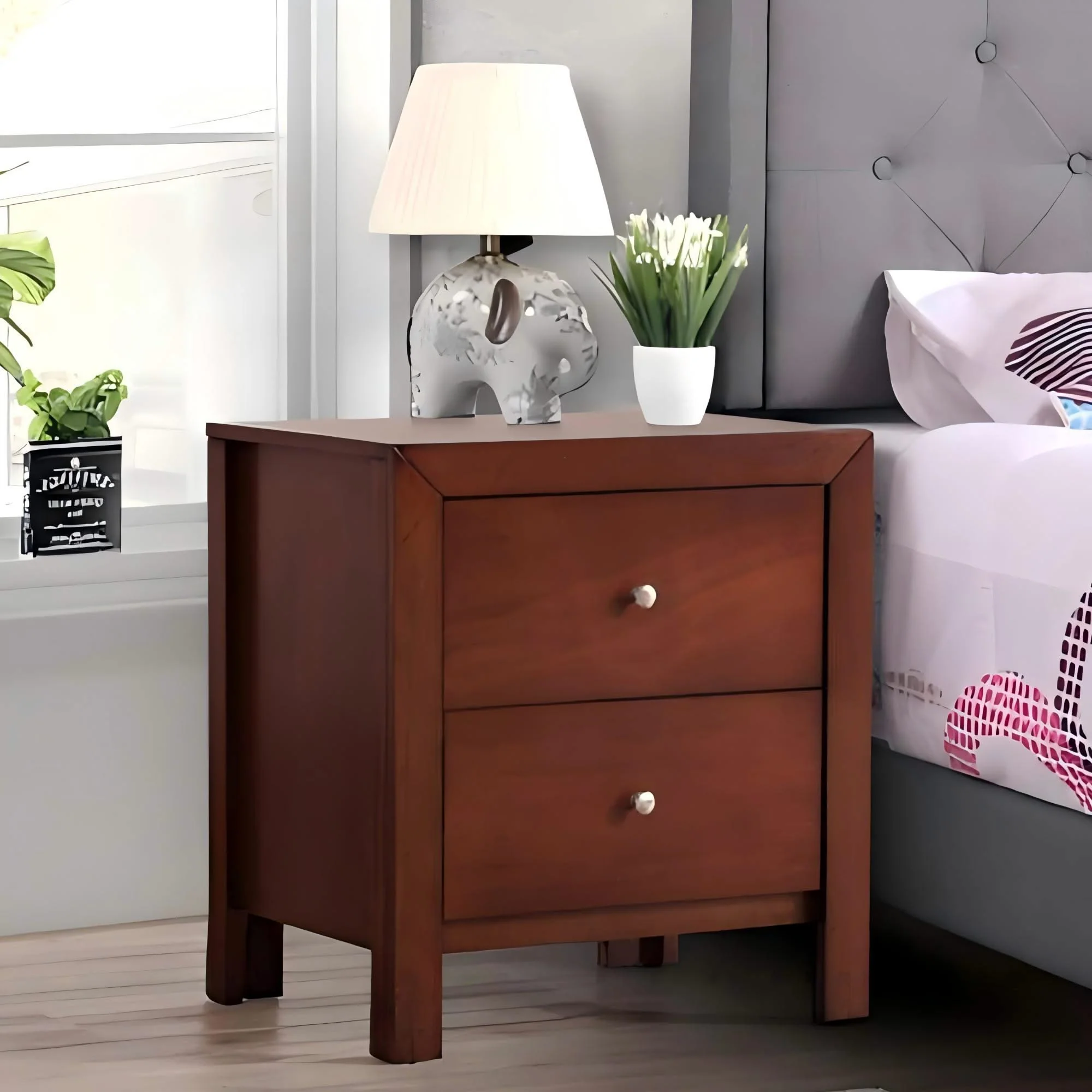 Charming Nightstand With Drawers - Image 12