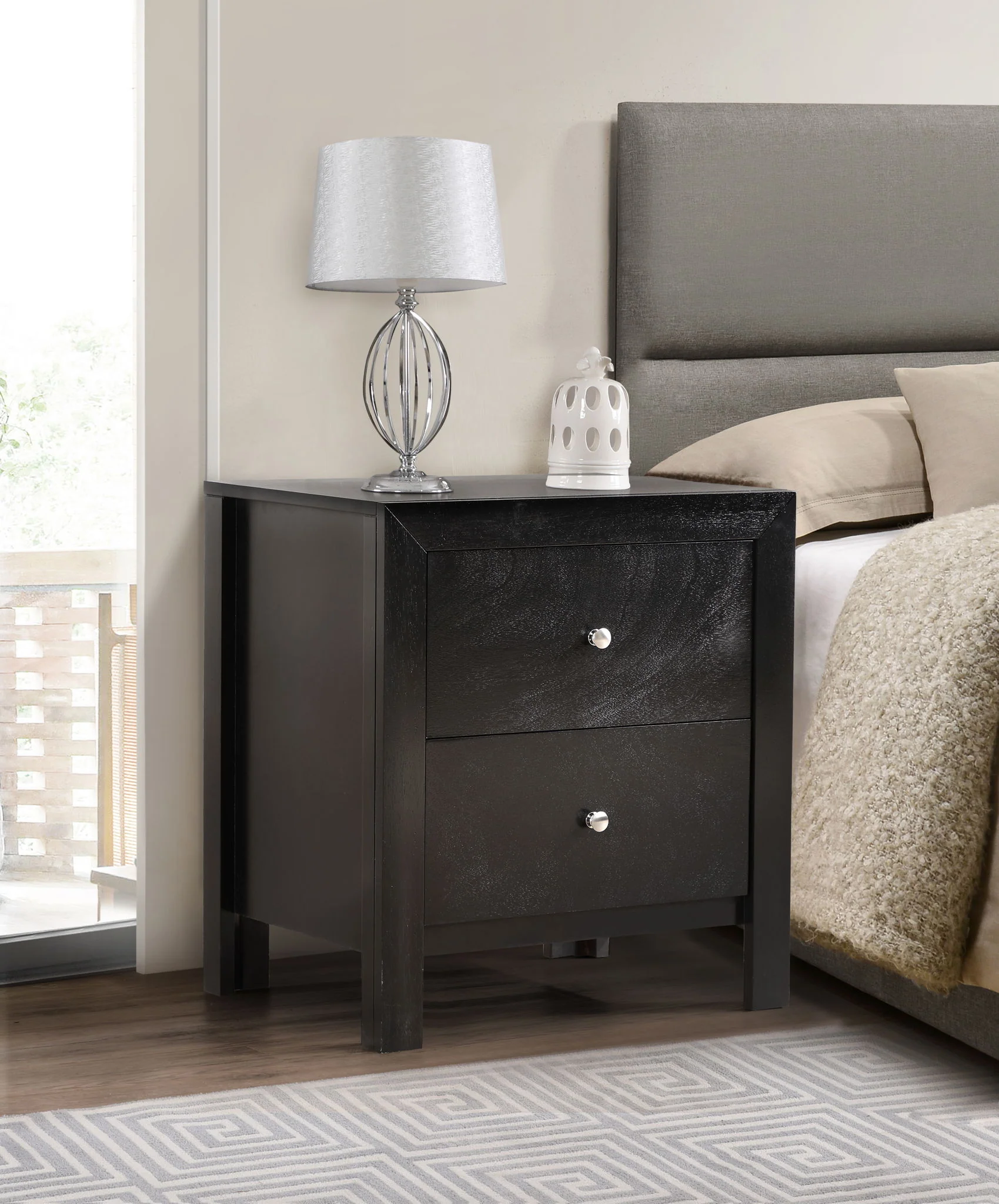 Charming Nightstand With Drawers - Image 2