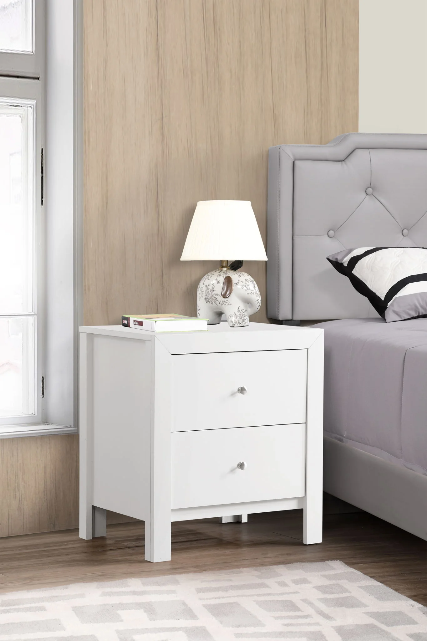 Charming Nightstand With Drawers - Image 5