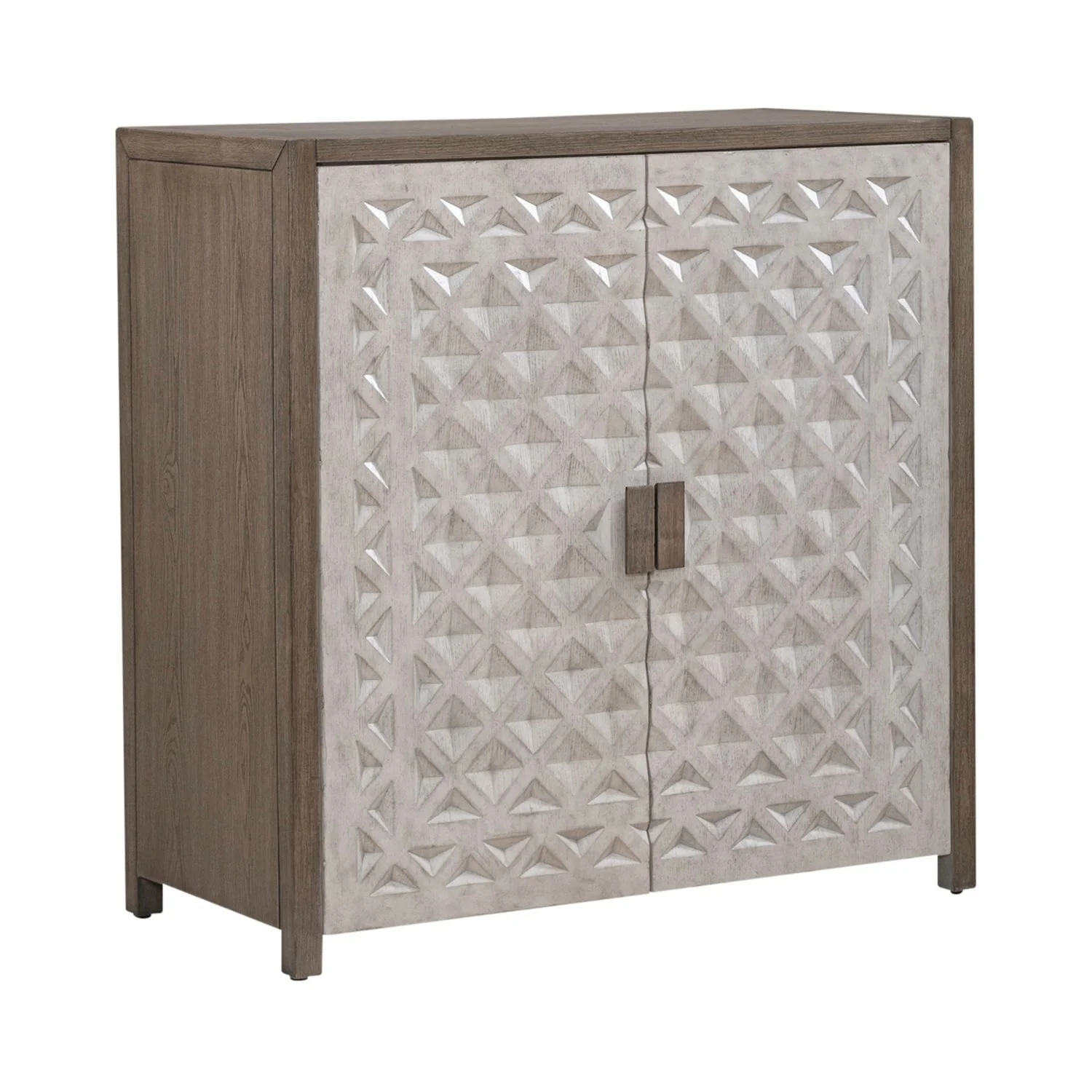 Chatfield - Accent Console - Antique White / Tobacco - Image 4