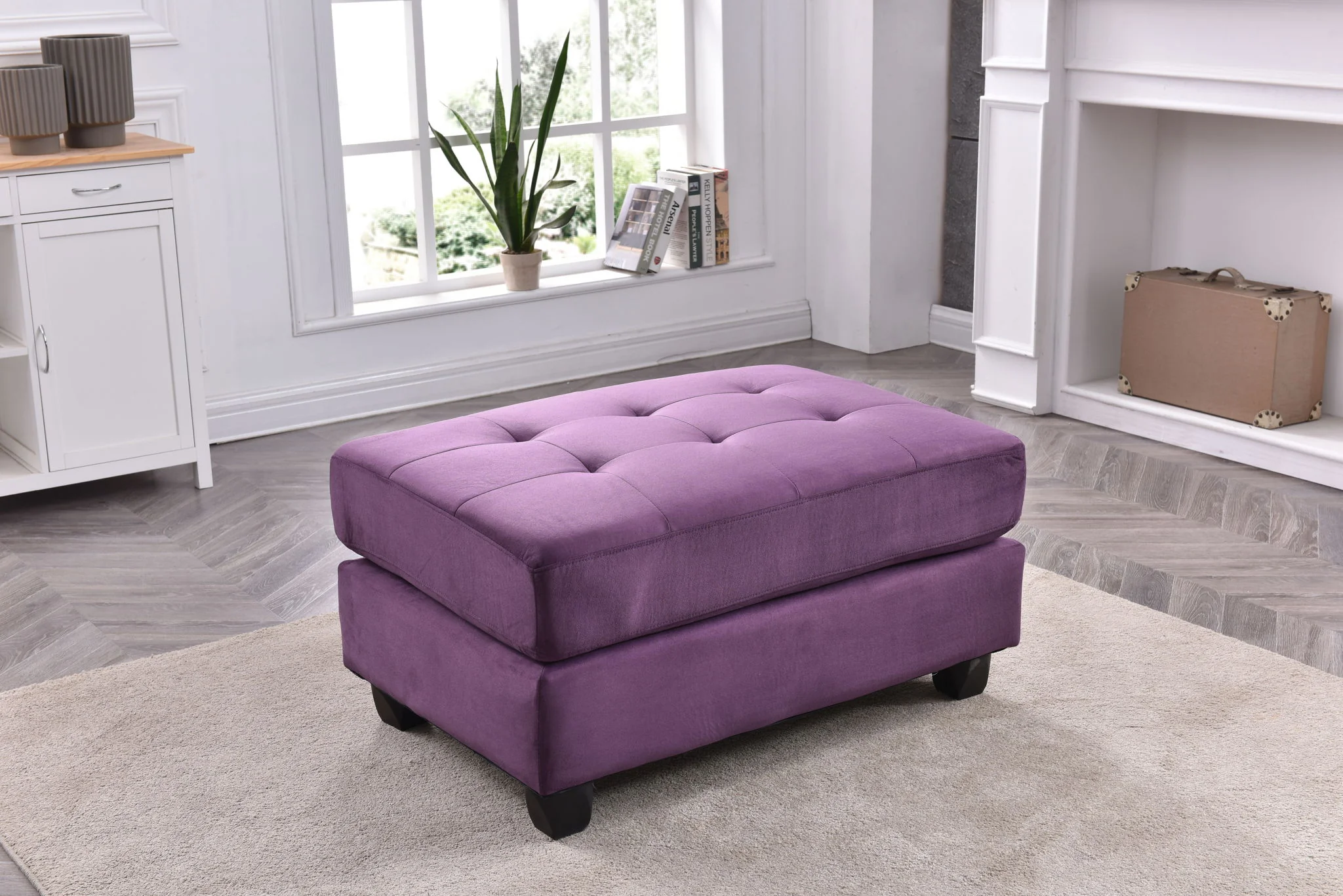 Chic Contemporary Ottoman - Image 2