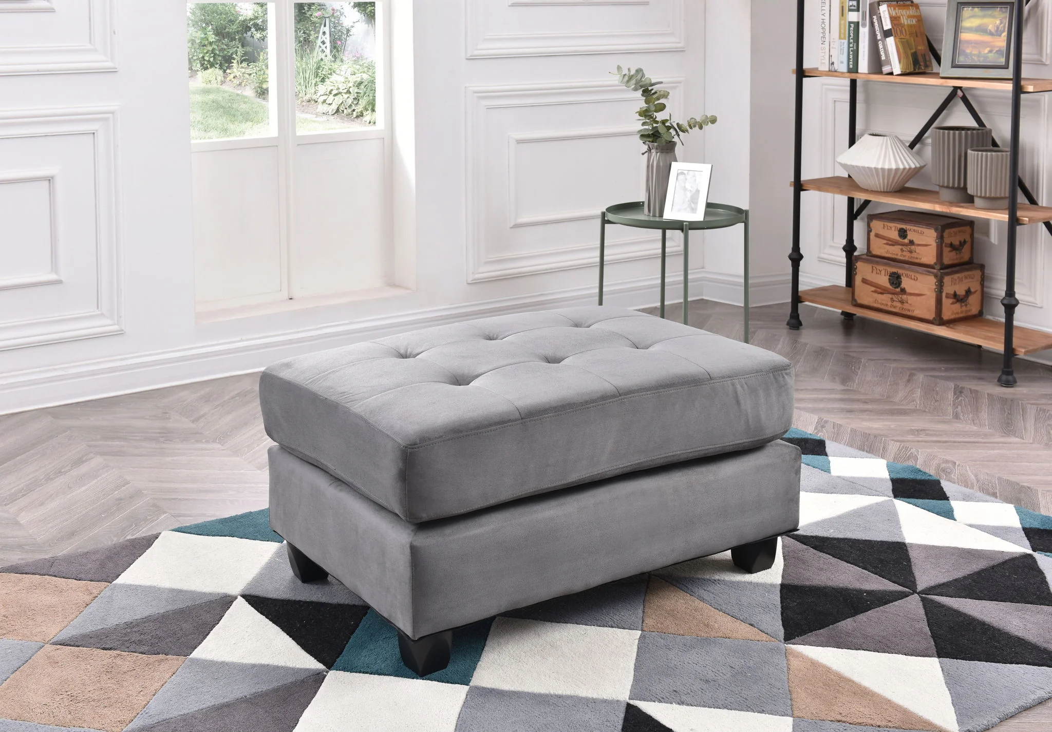 Chic Contemporary Ottoman - Image 3