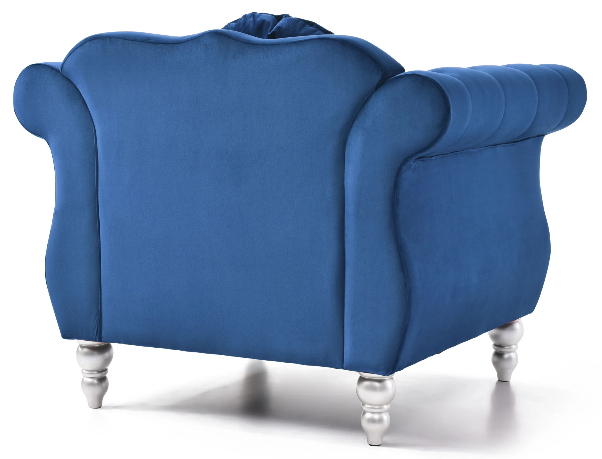 Chic Transitional Flared Arm Chair - Image 12