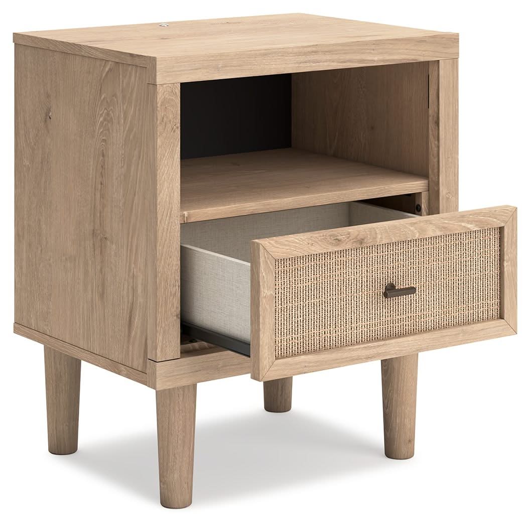 Cielden - One Drawer Night Stand - Two-Tone - Image 2