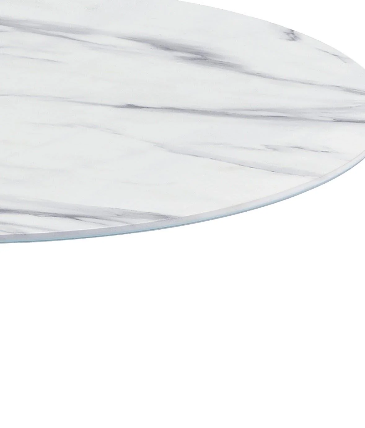 Circa - 17.5" End Table With Marble Textured Top - Image 7