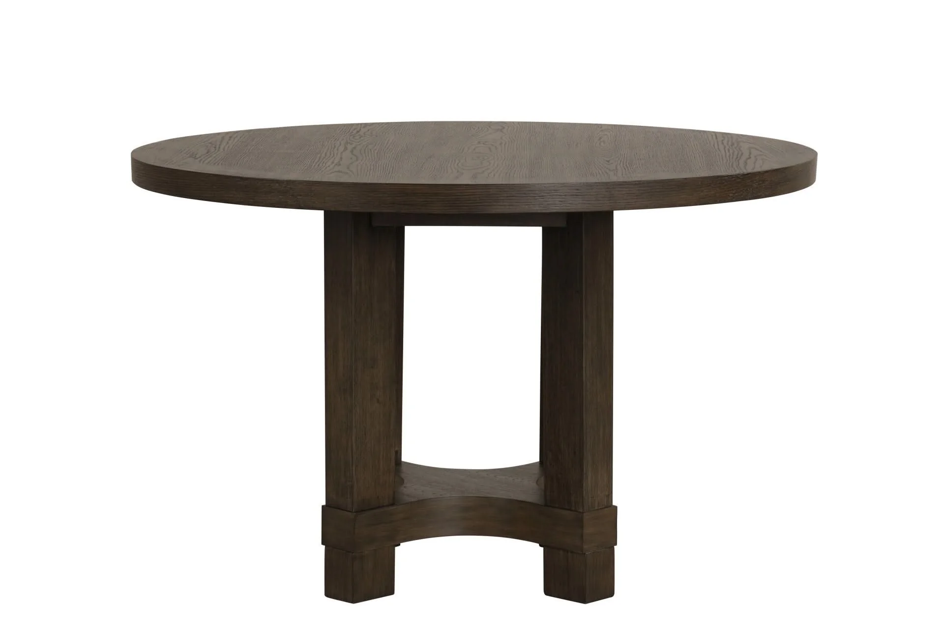 Cityscape - Round Dining Table - Dark Brown - Image 2