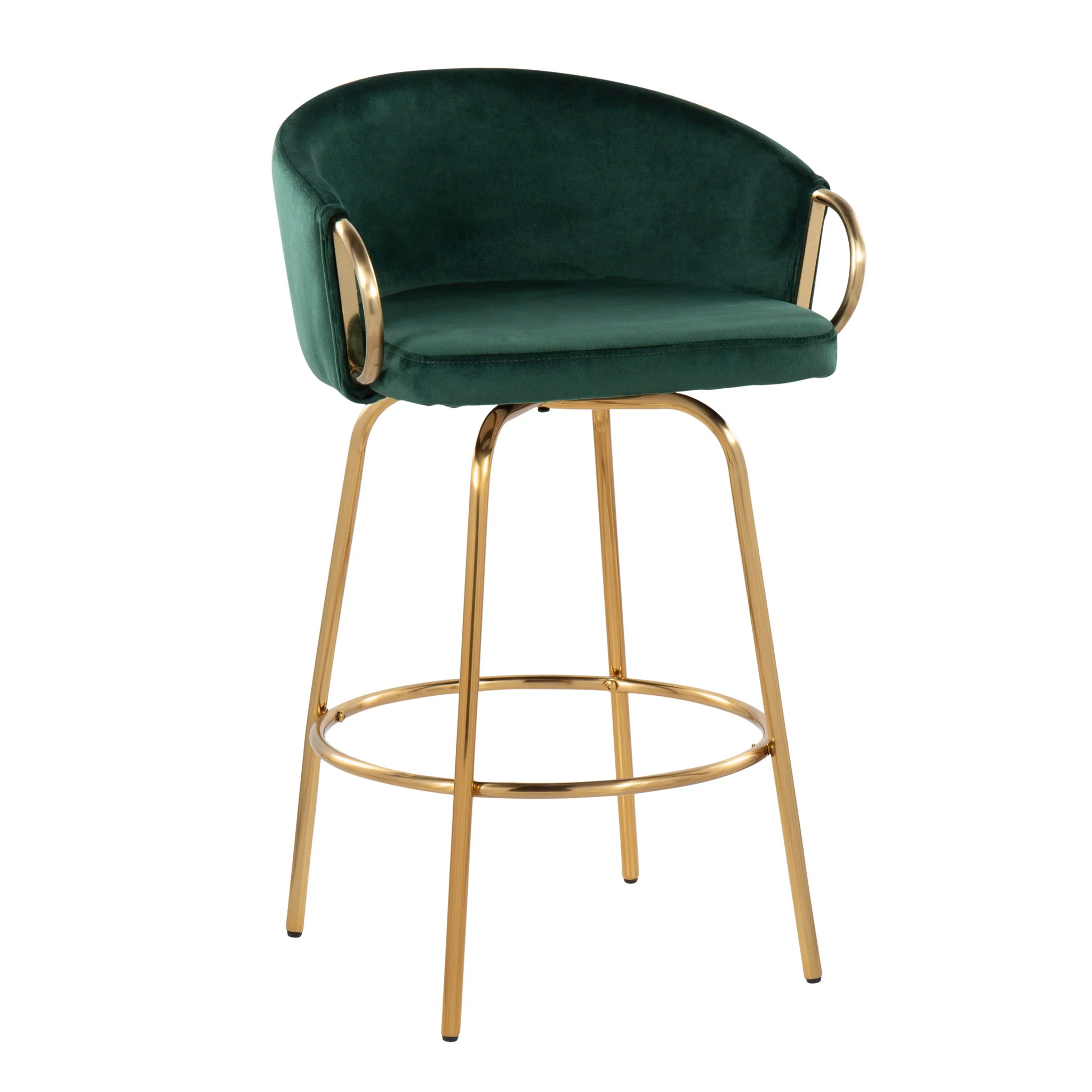Claire - Contemporary & Glam Counter Stool (Set of 2) - Image 16