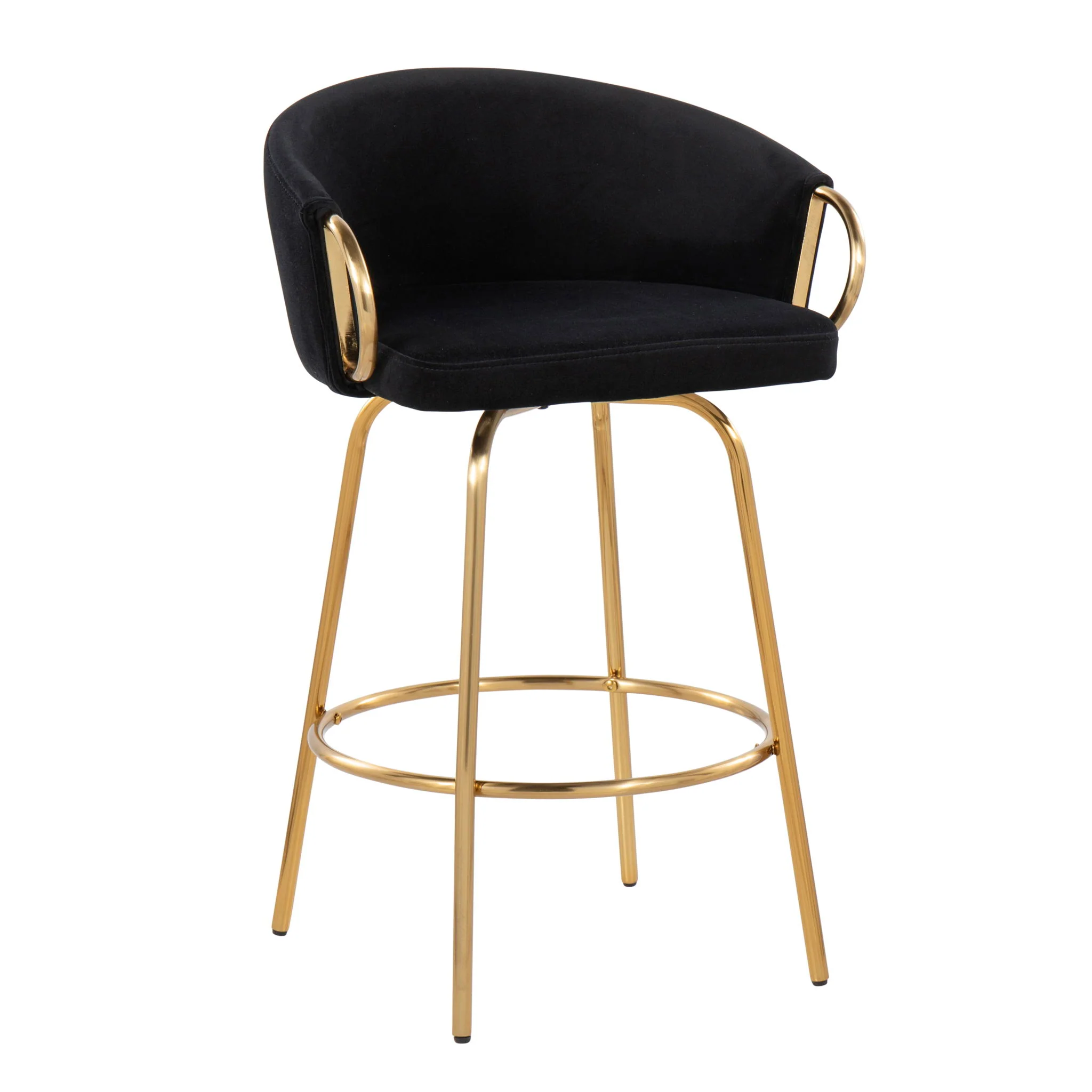 Claire - Contemporary & Glam Counter Stool (Set of 2) - Image 5