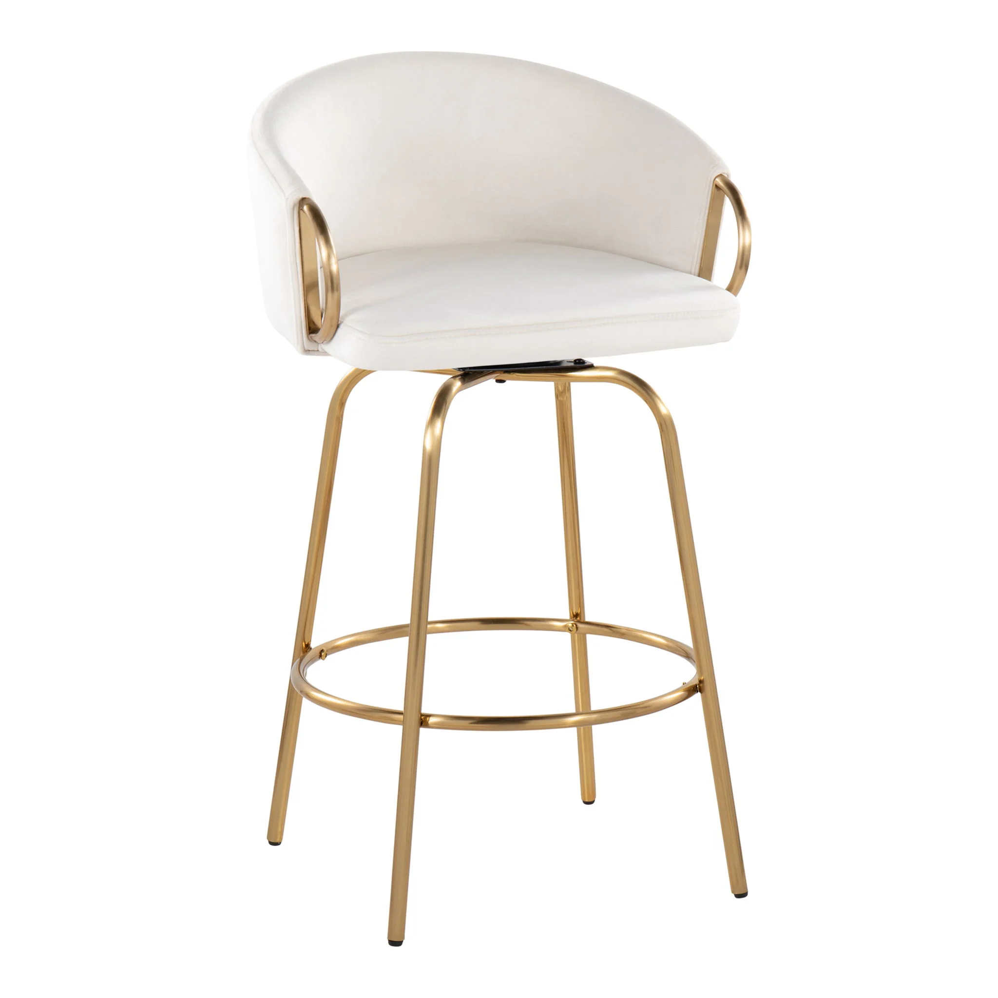 Claire - Contemporary & Glam Counter Stool (Set of 2) - Image 7