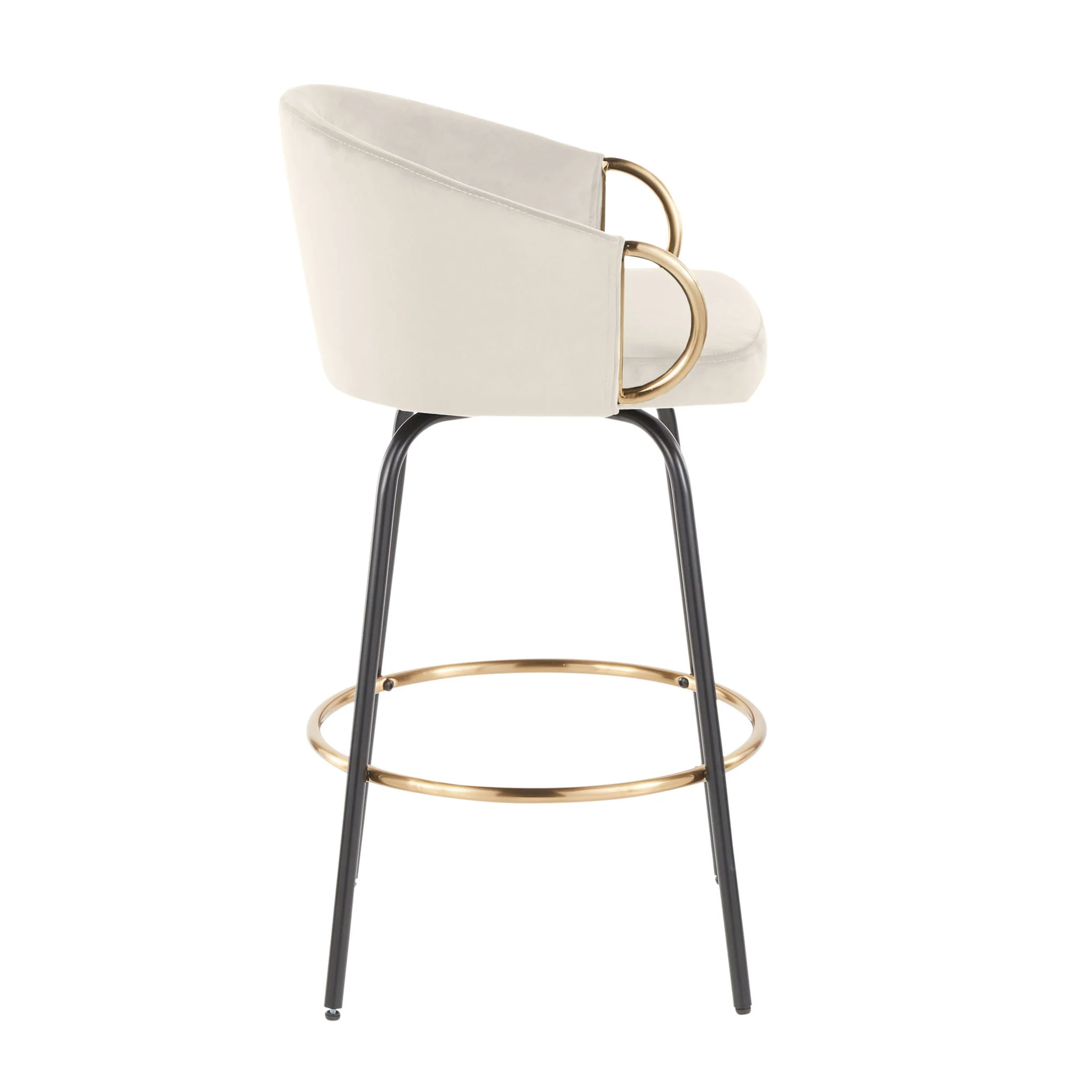 Claire - Contemporary / Glam Counter Stool (Set of 2) - Image 12