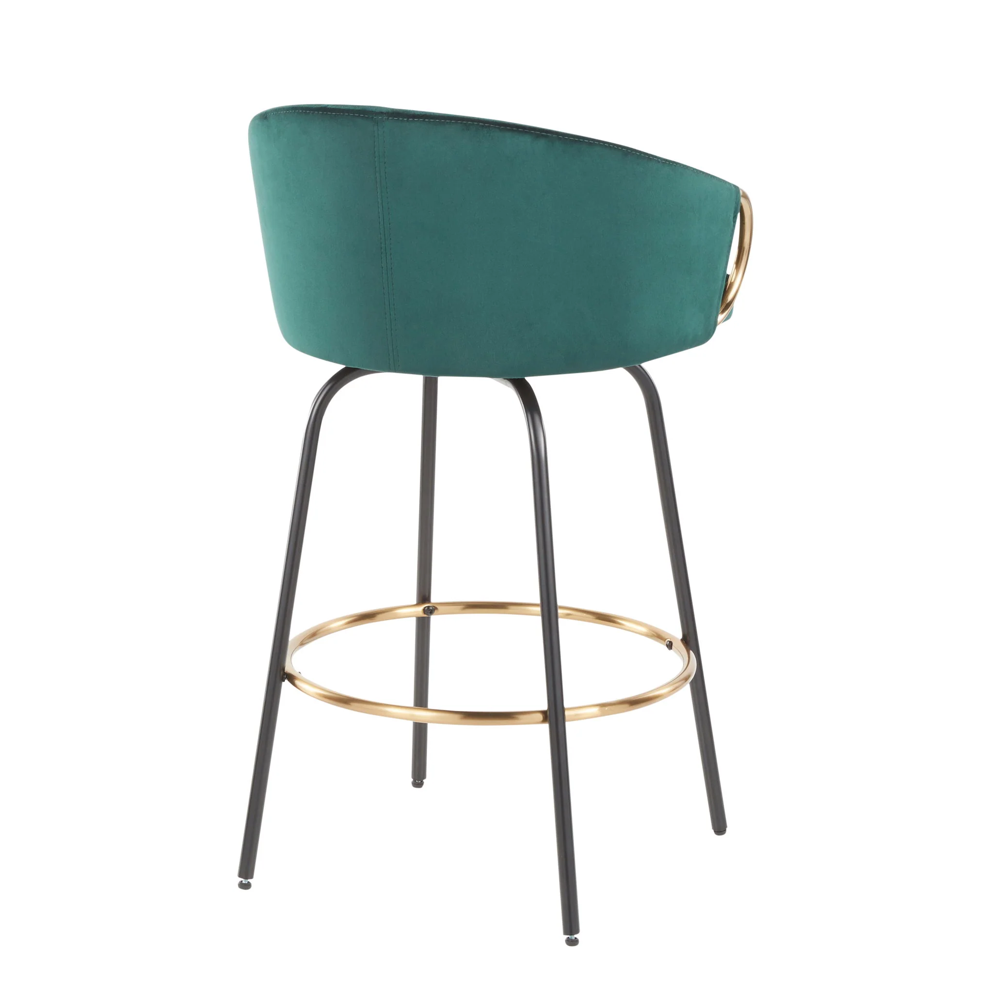 Claire - Contemporary / Glam Counter Stool (Set of 2) - Image 13