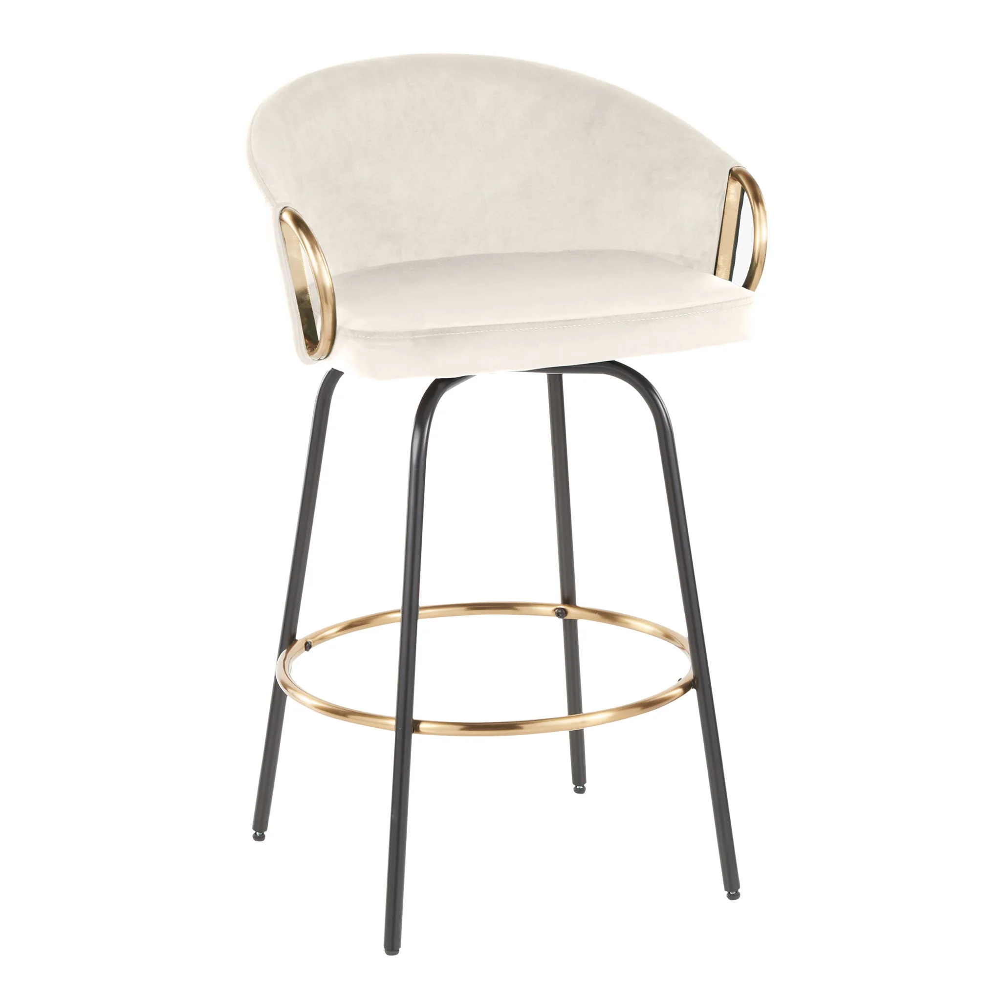 Claire - Contemporary / Glam Counter Stool (Set of 2) - Image 15