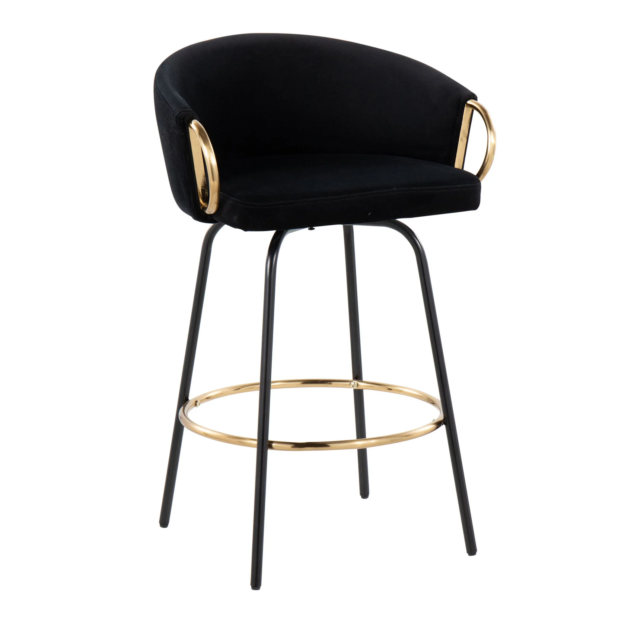 Claire - Contemporary / Glam Counter Stool (Set of 2) - Image 8