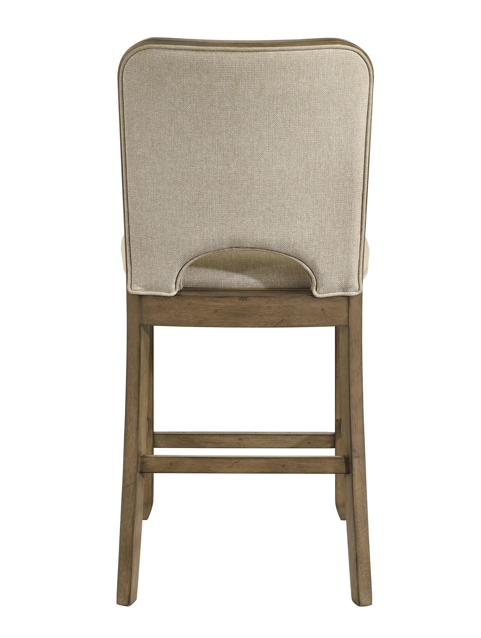 Cockrell - Counter Height Chair (Set of 2) - Light Brown / Beige - Image 4