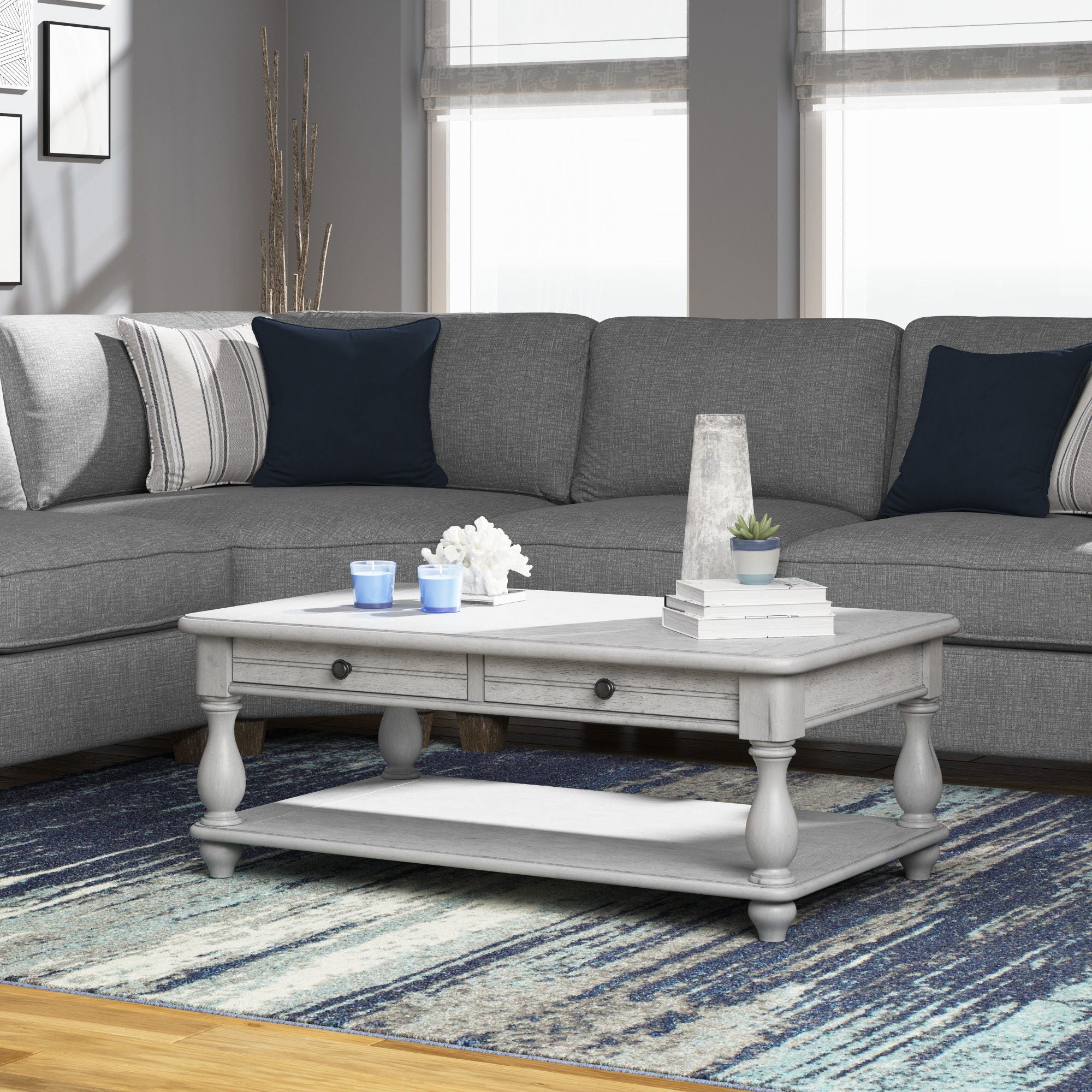 Cocktail Table - Gray - Image 2